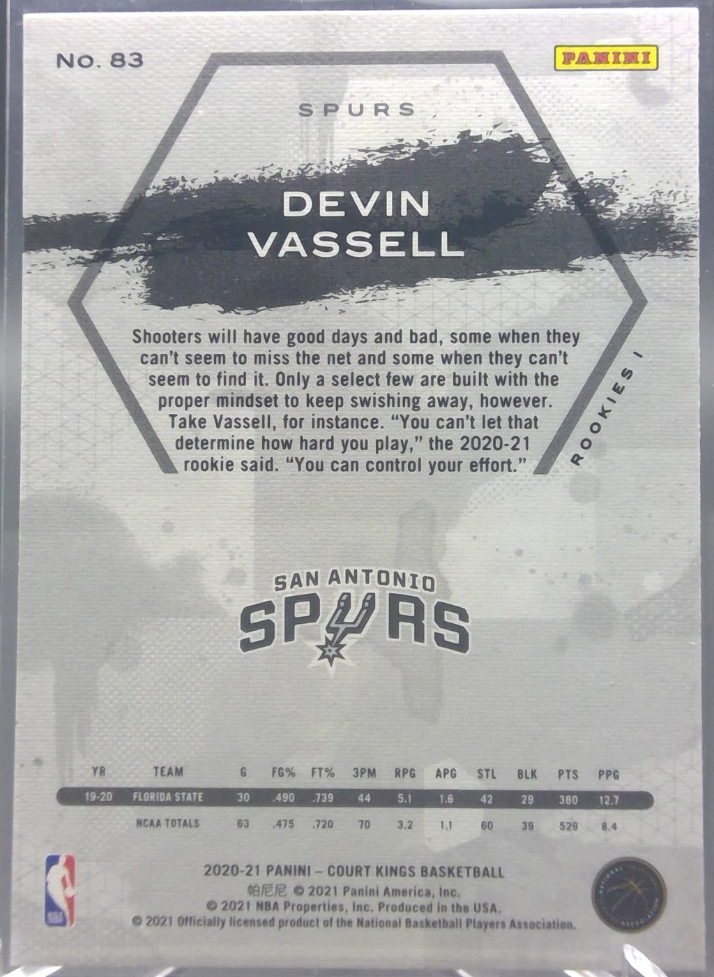 Devin Vassell #83