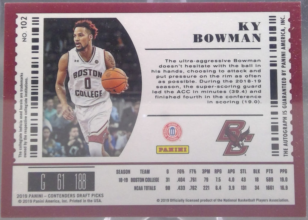 KY Bowman - Auto 1 #102