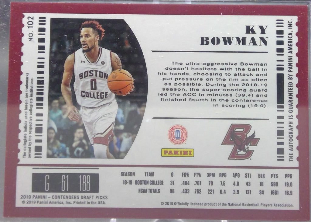 KY Bowman - Auto 2 #102