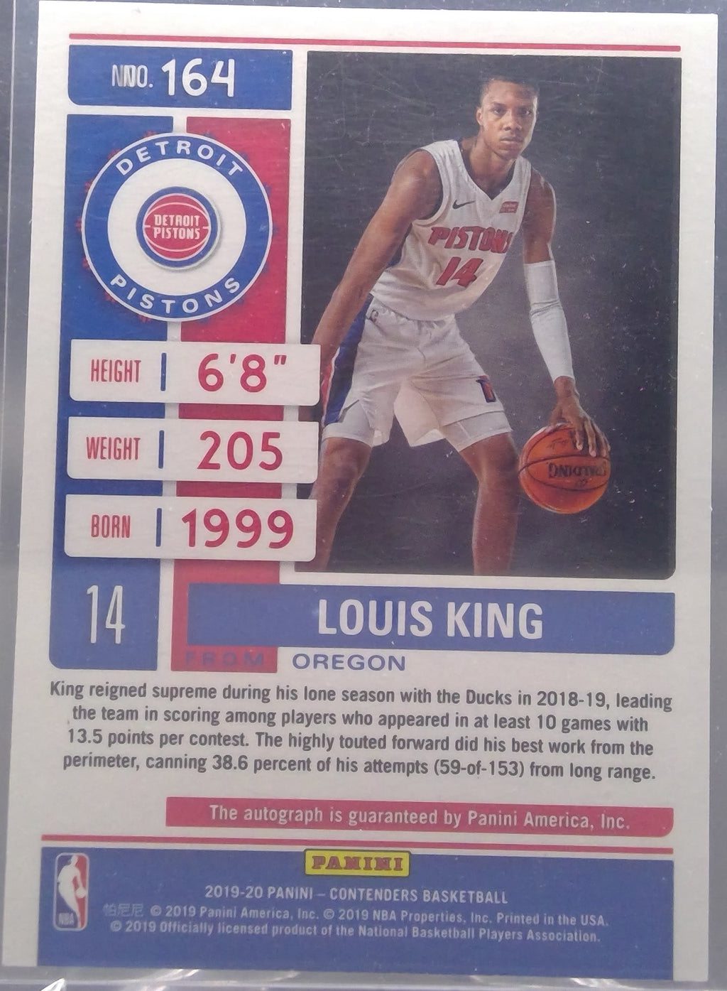 Louis King #164