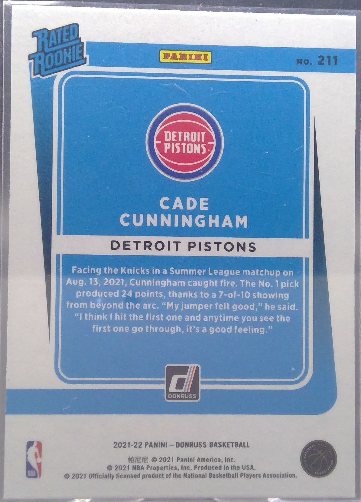 Cade Cunningham #211