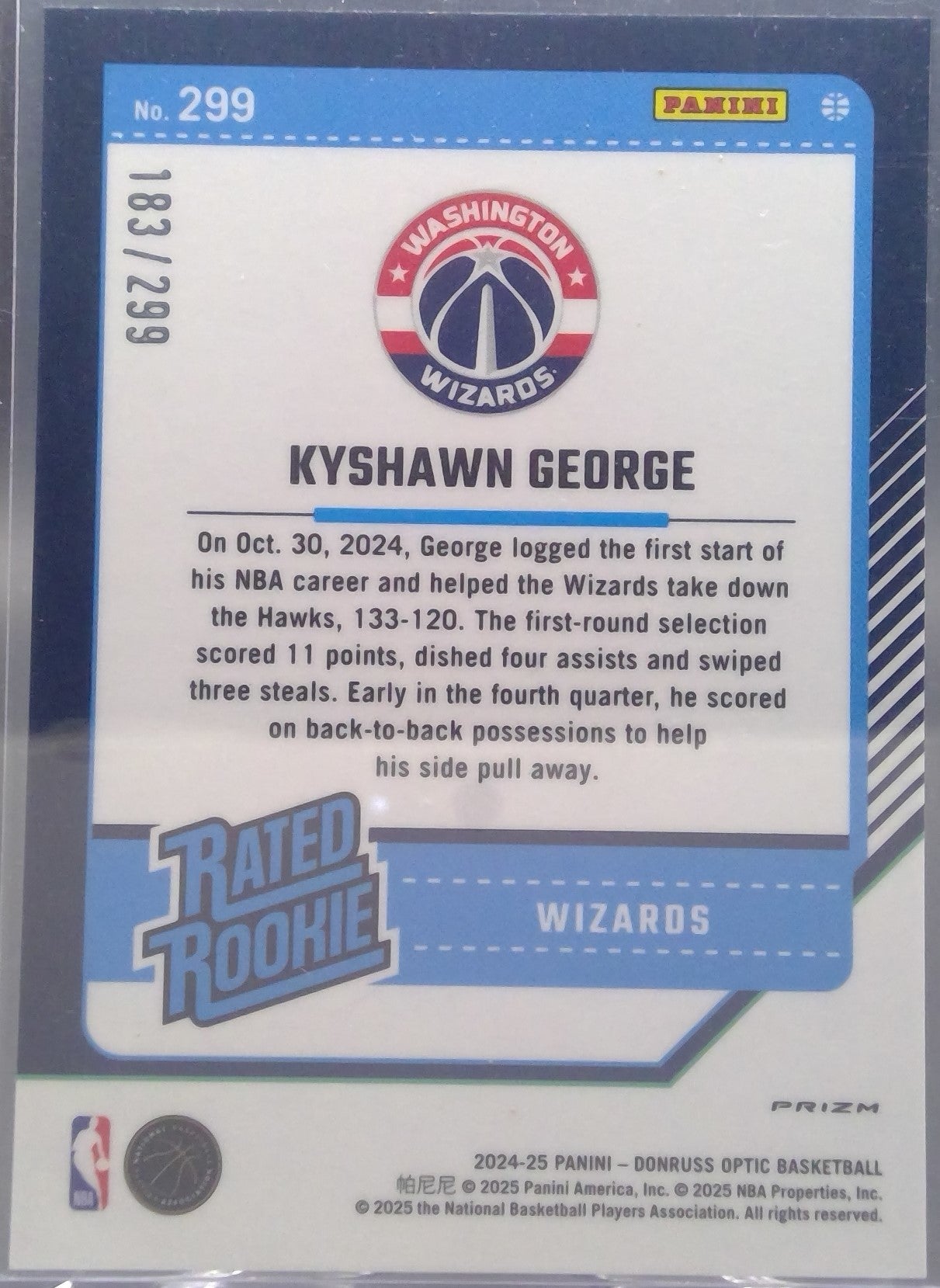 Kyshawn George #299