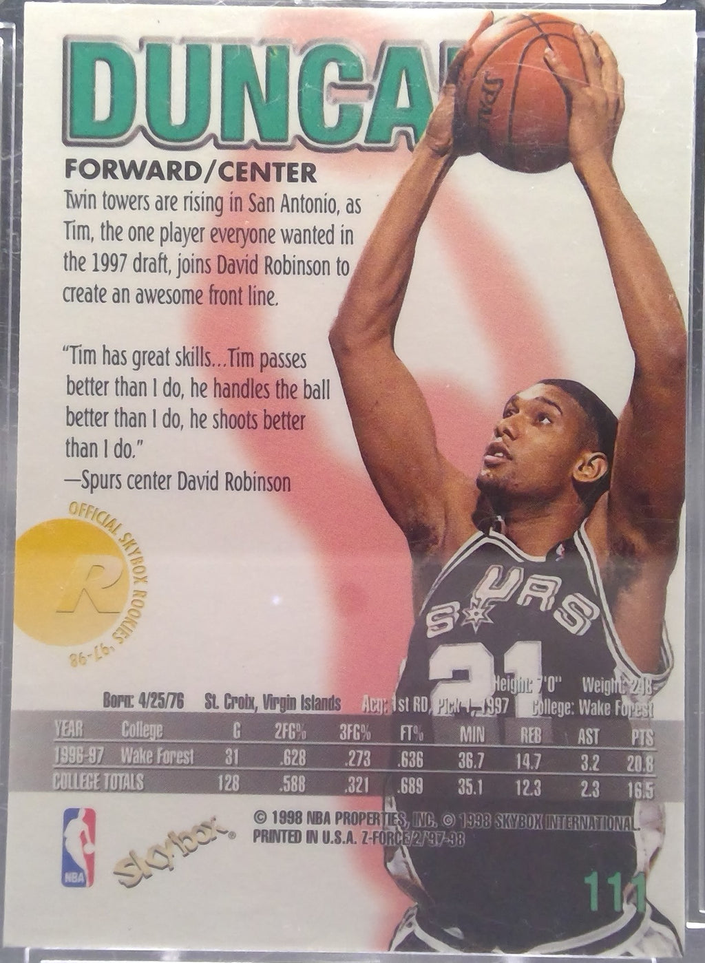 Tim Duncan #111