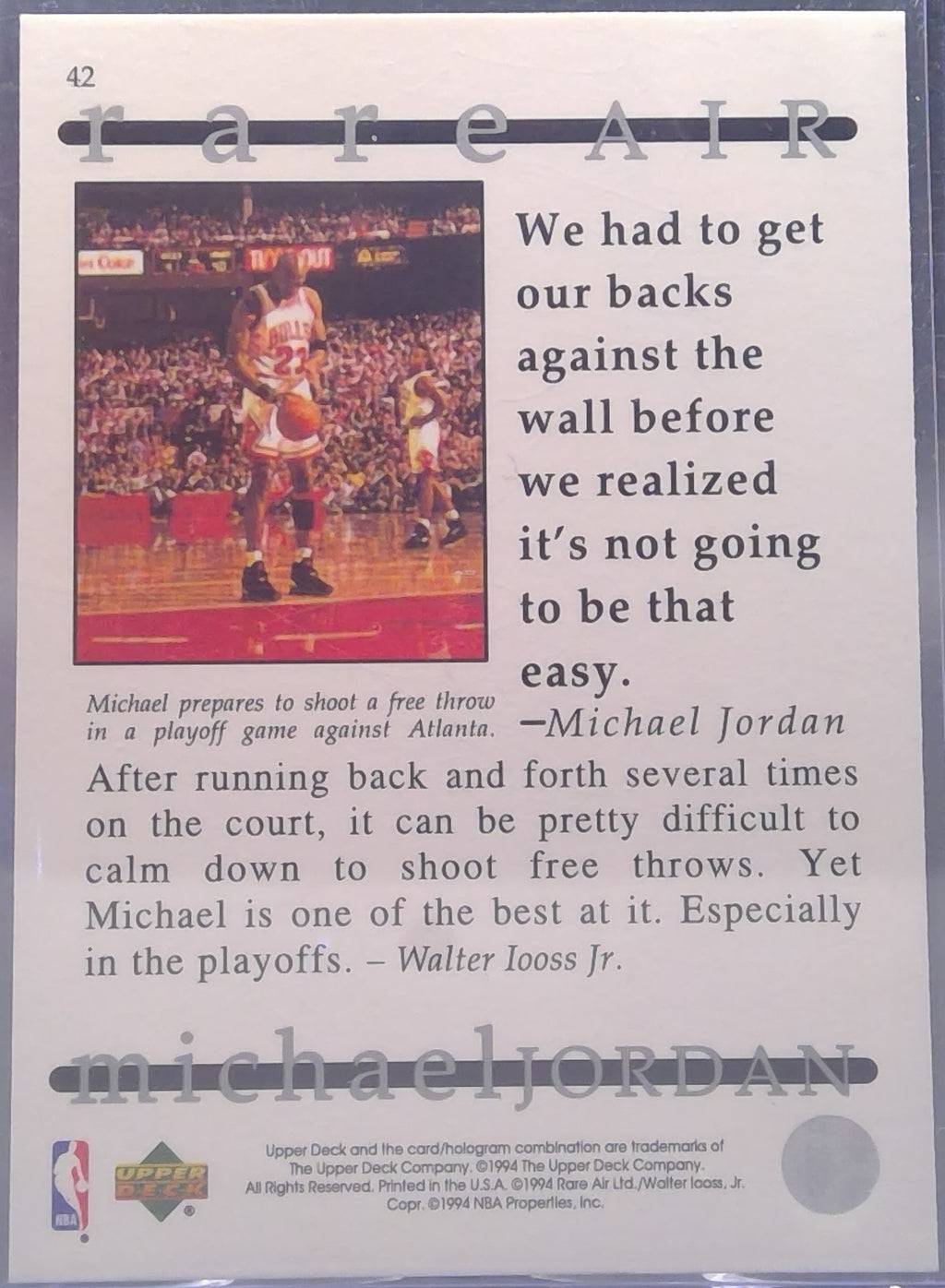 Michael Jordan #42
