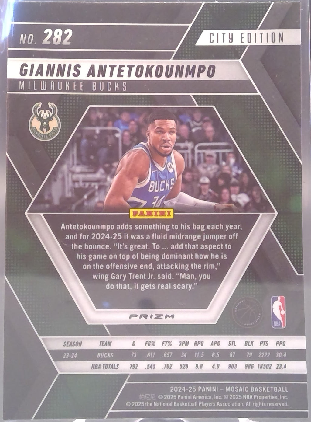 Giannis Antetokounmpo #282