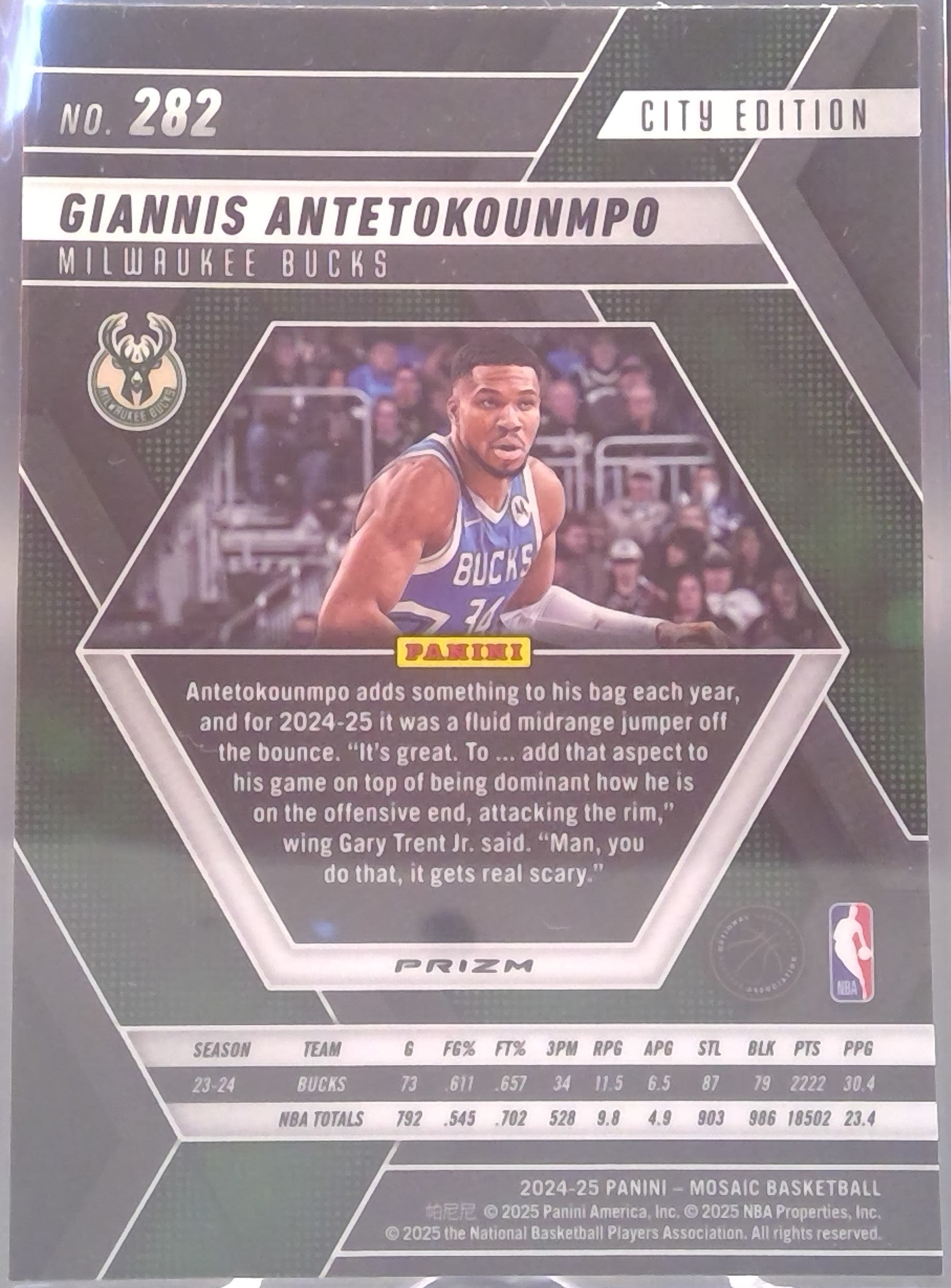 Giannis Antetokounmpo #282