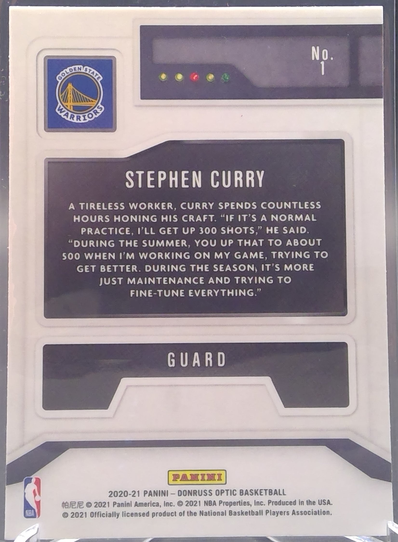 Stephen Curry #1