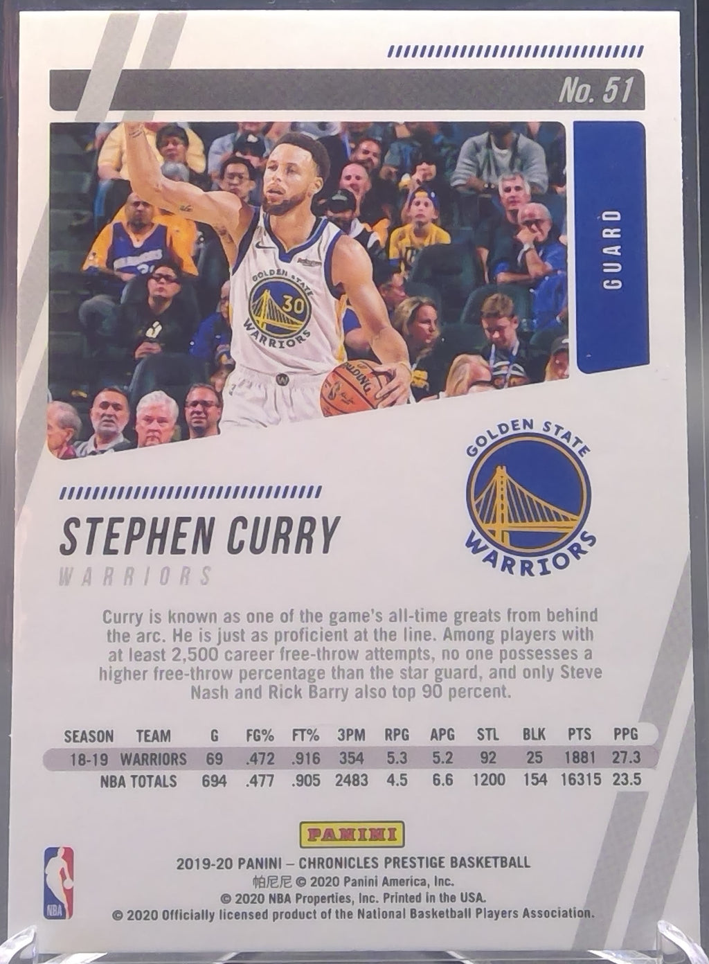 Stephen Curry #51