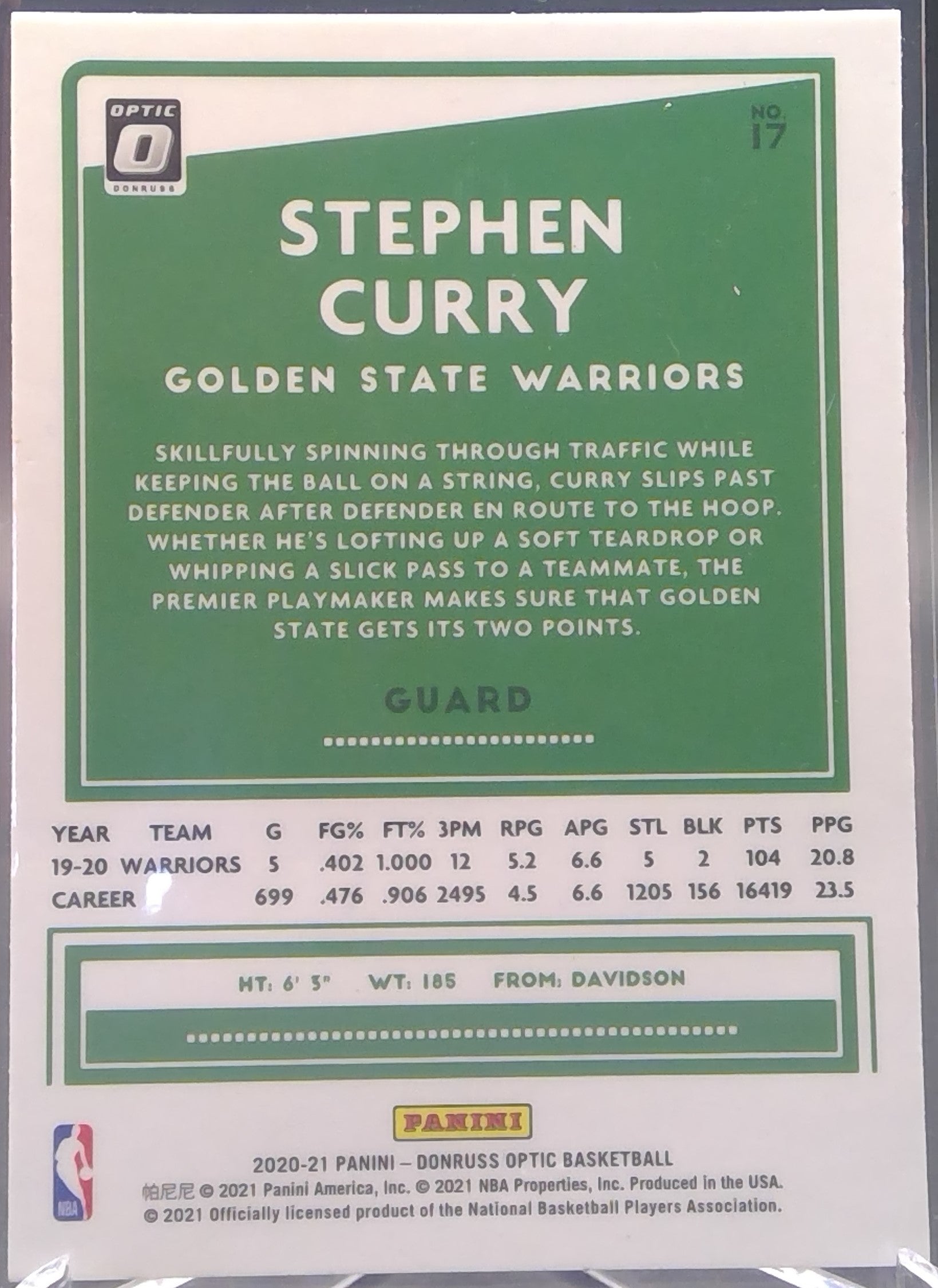 Stephen Curry #17