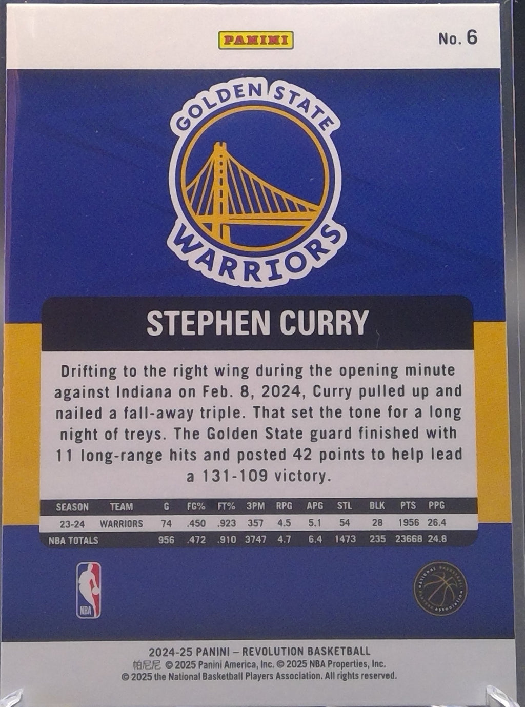 Stephen Curry #6