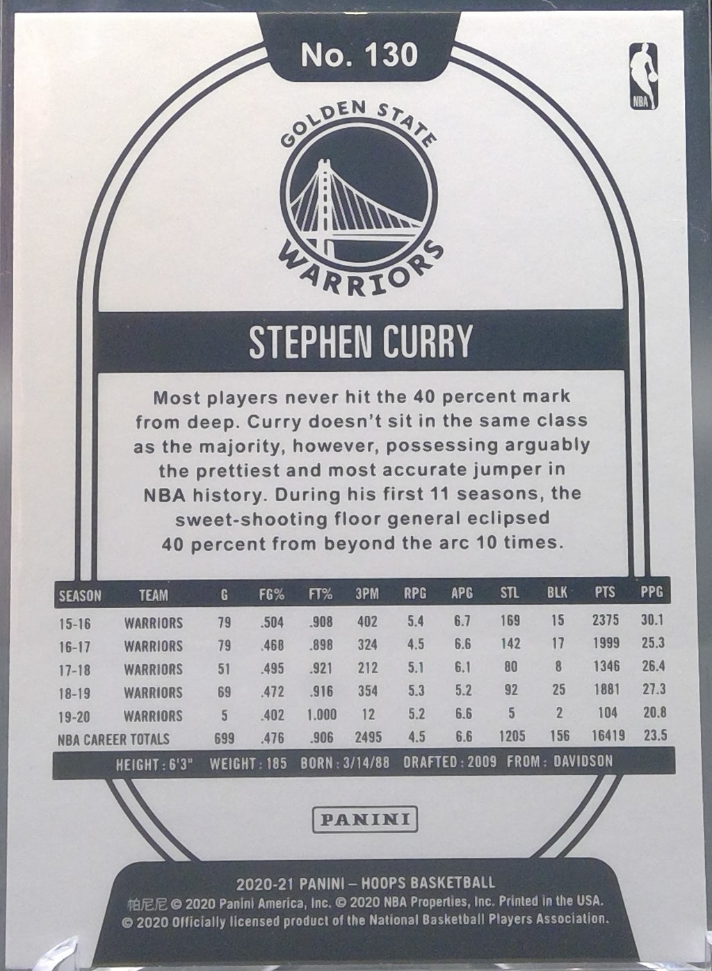 Stephen Curry #130