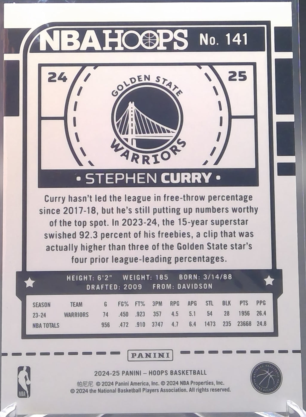 Stephen Curry #141
