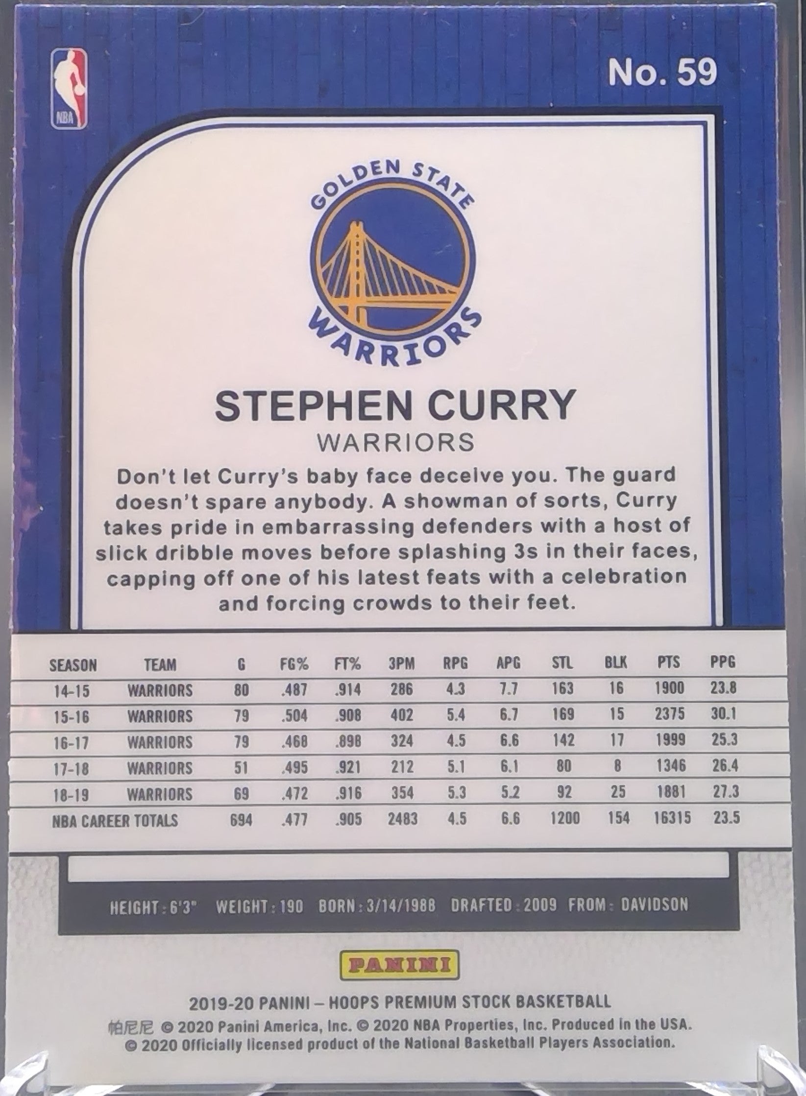 Stephen Curry #59