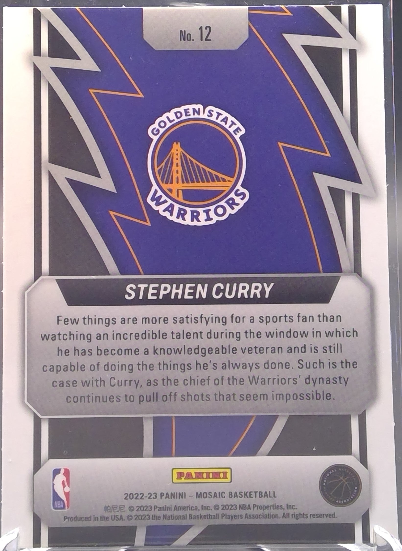 Stephen Curry #12
