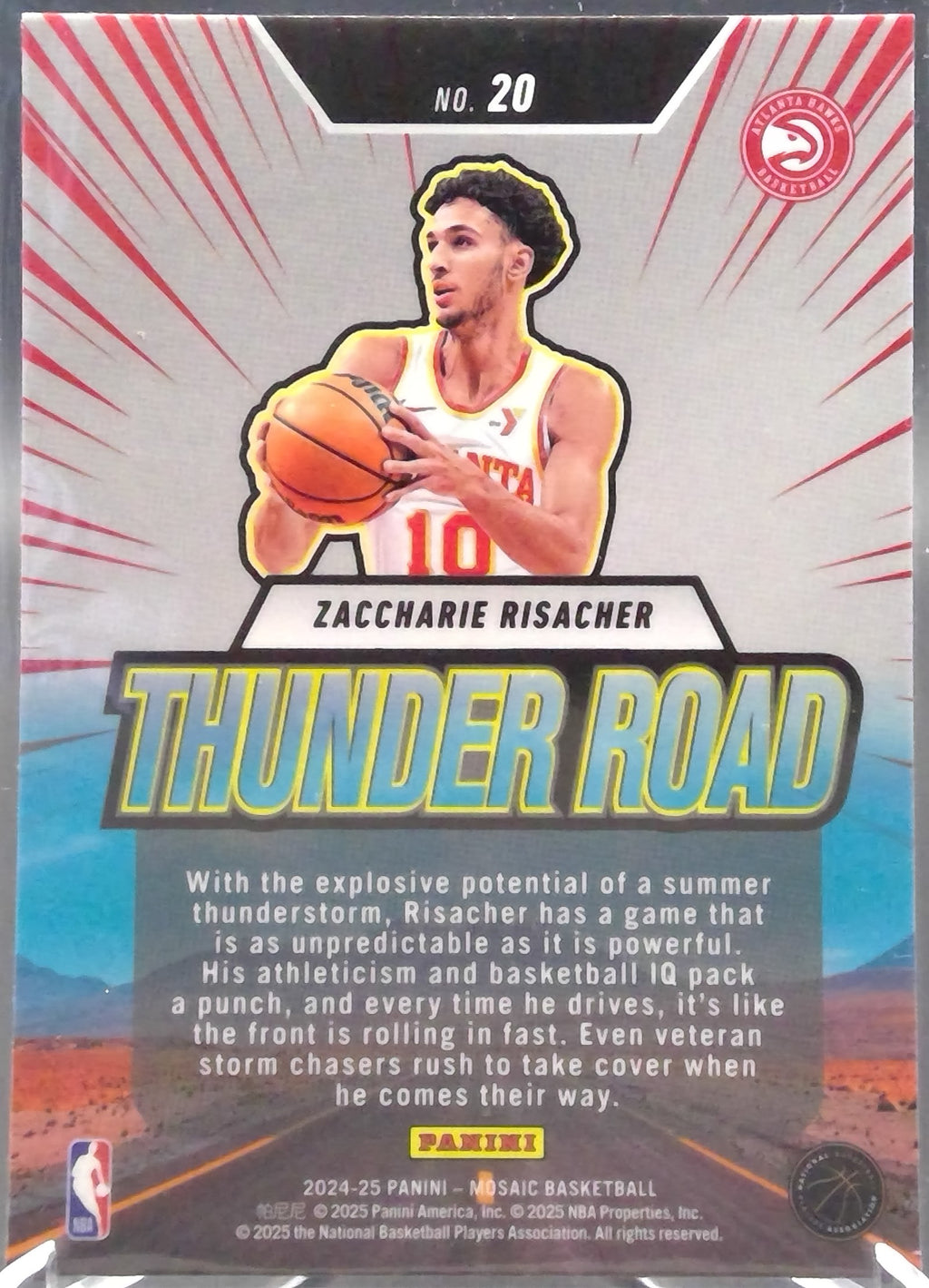Zaccharie Risacher #20