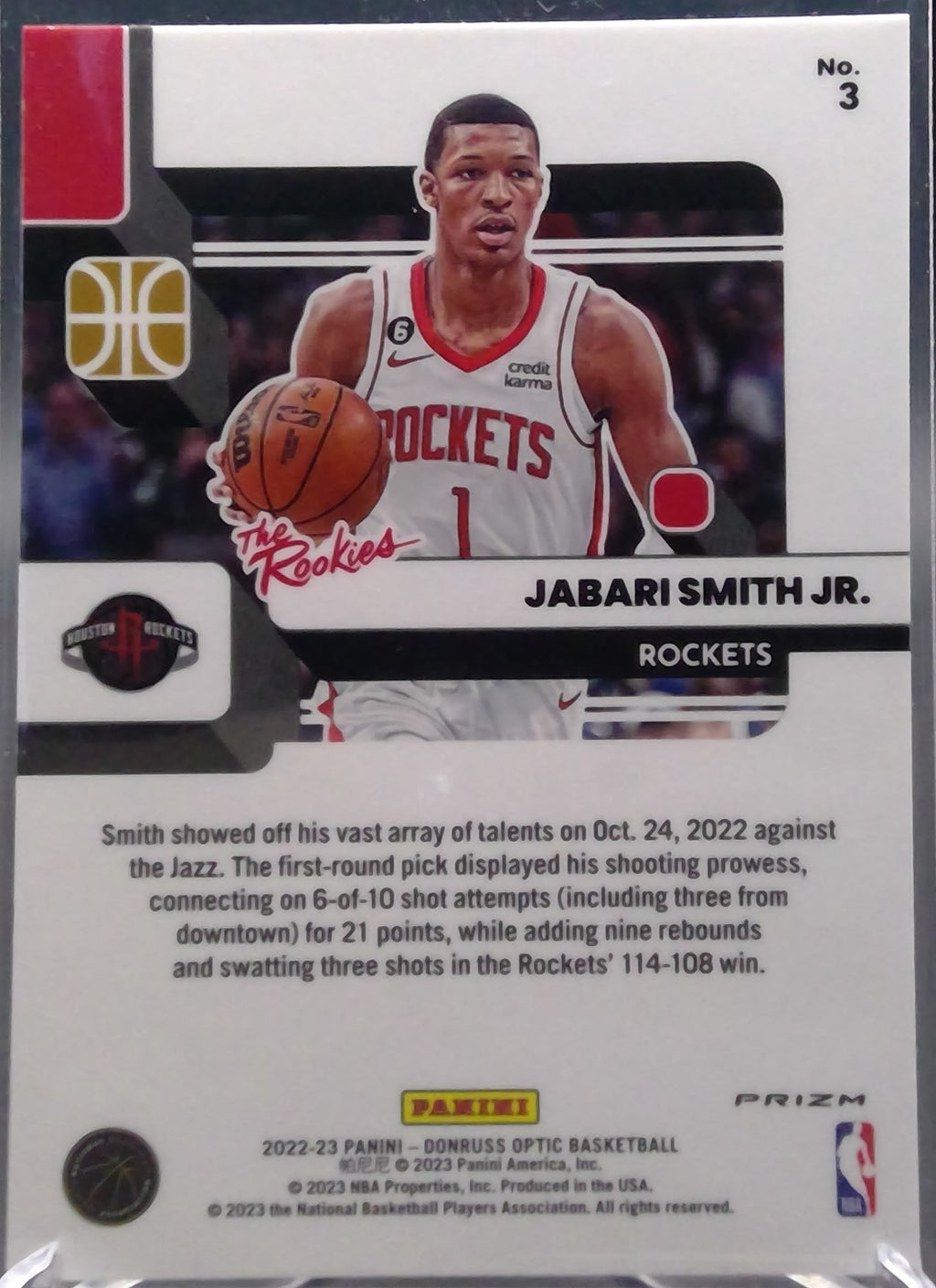 Jabari Smith Jr. #3