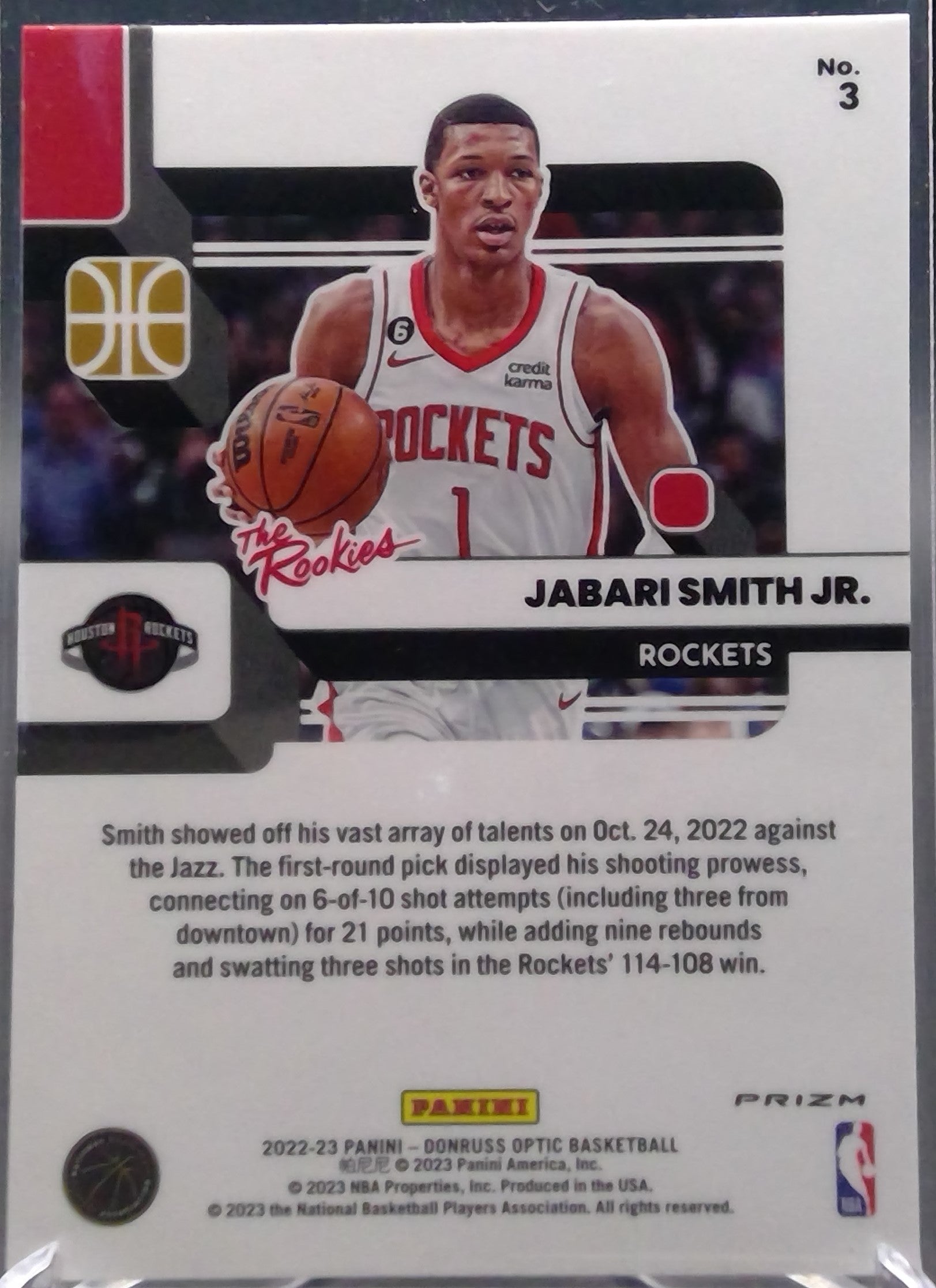 Jabari Smith Jr. #3