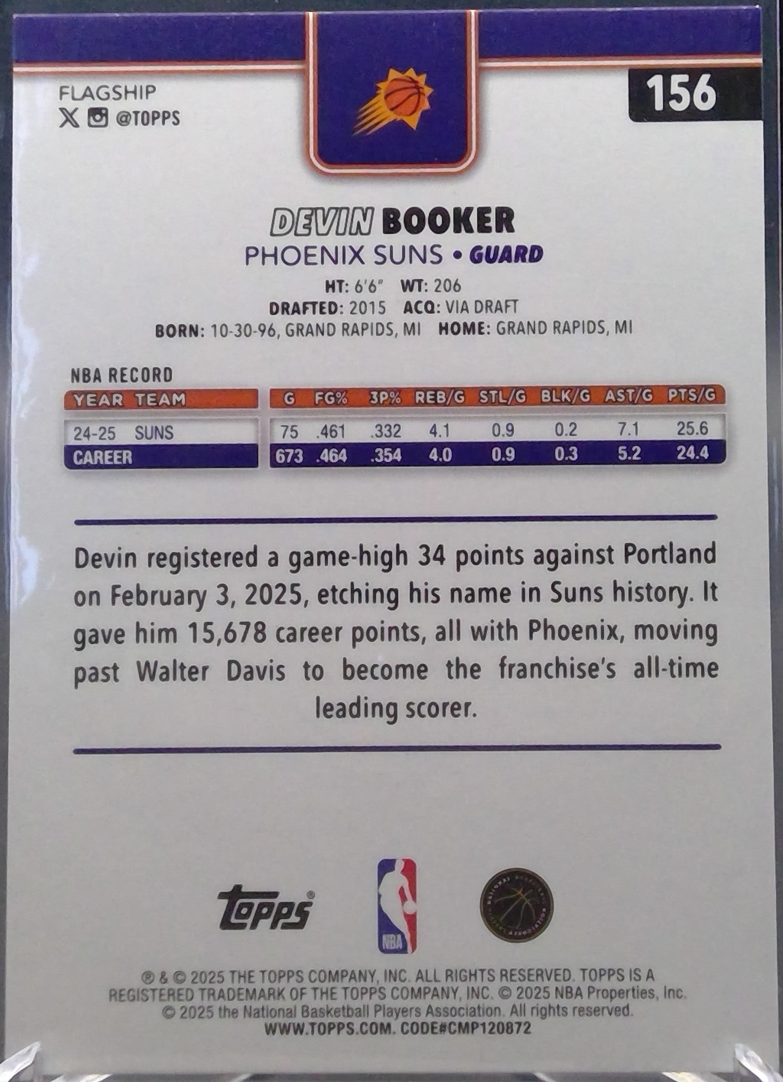 Devin Booker #156