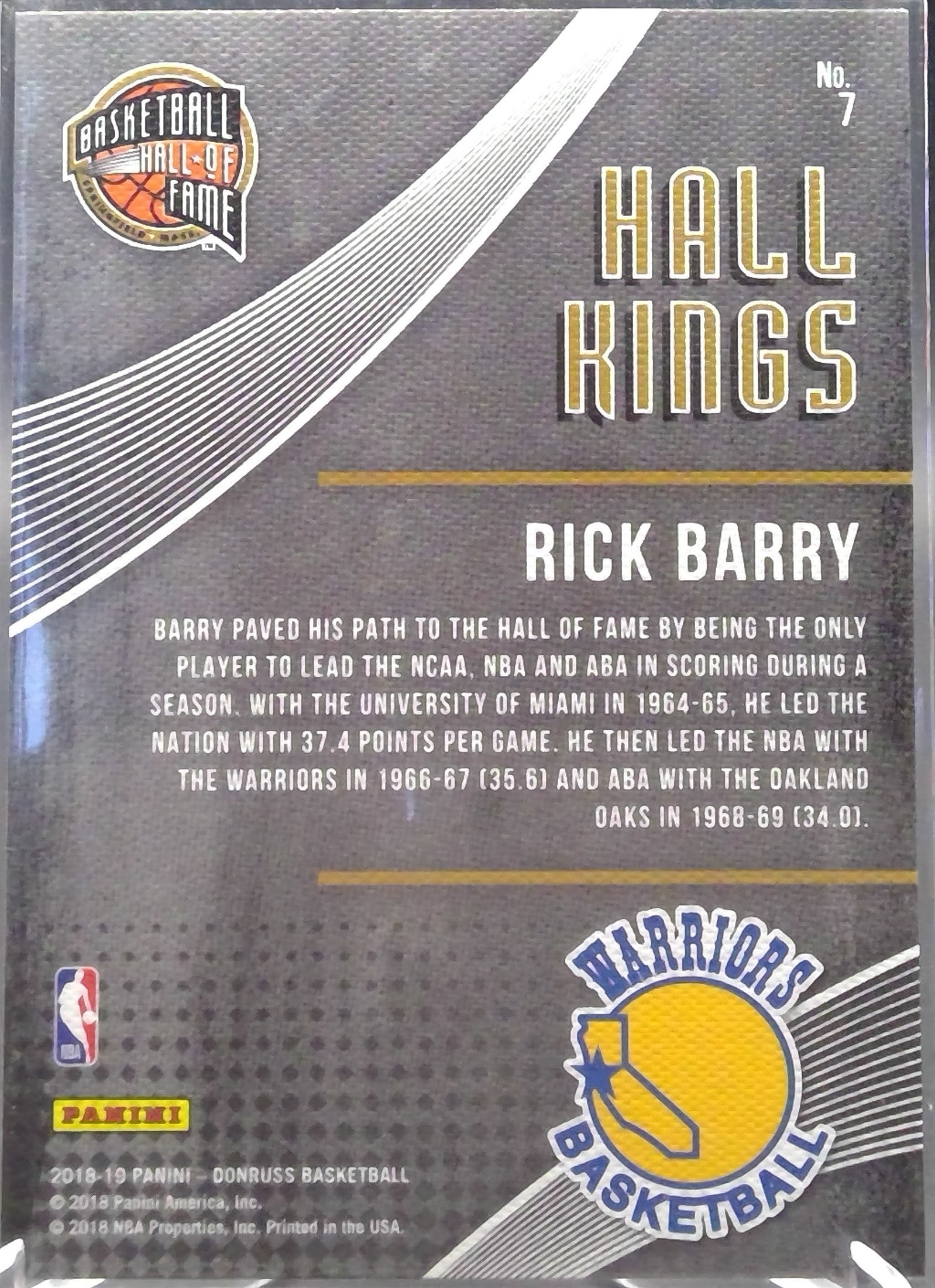 Rick Barry #7