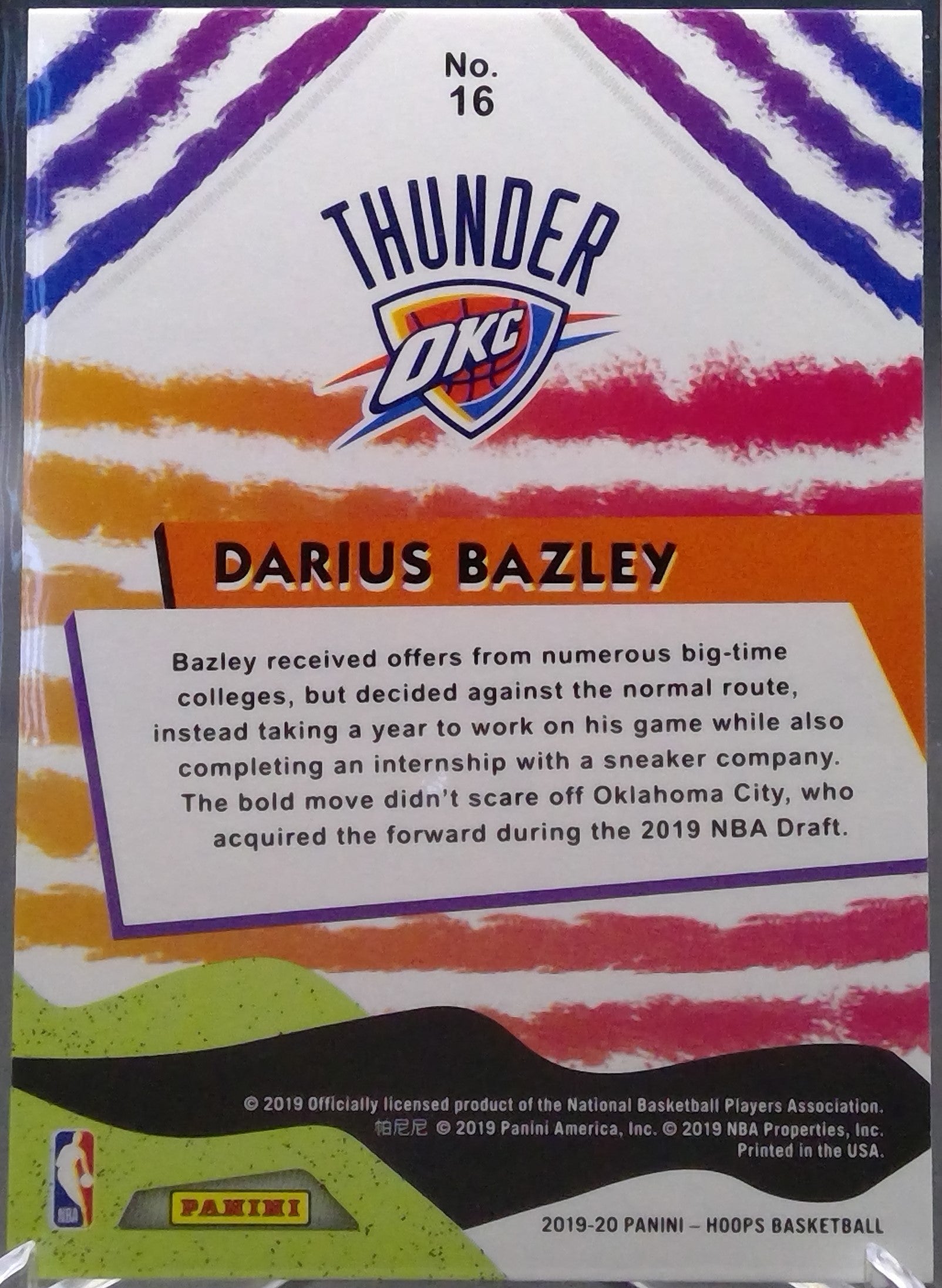 Darius Bazley #16