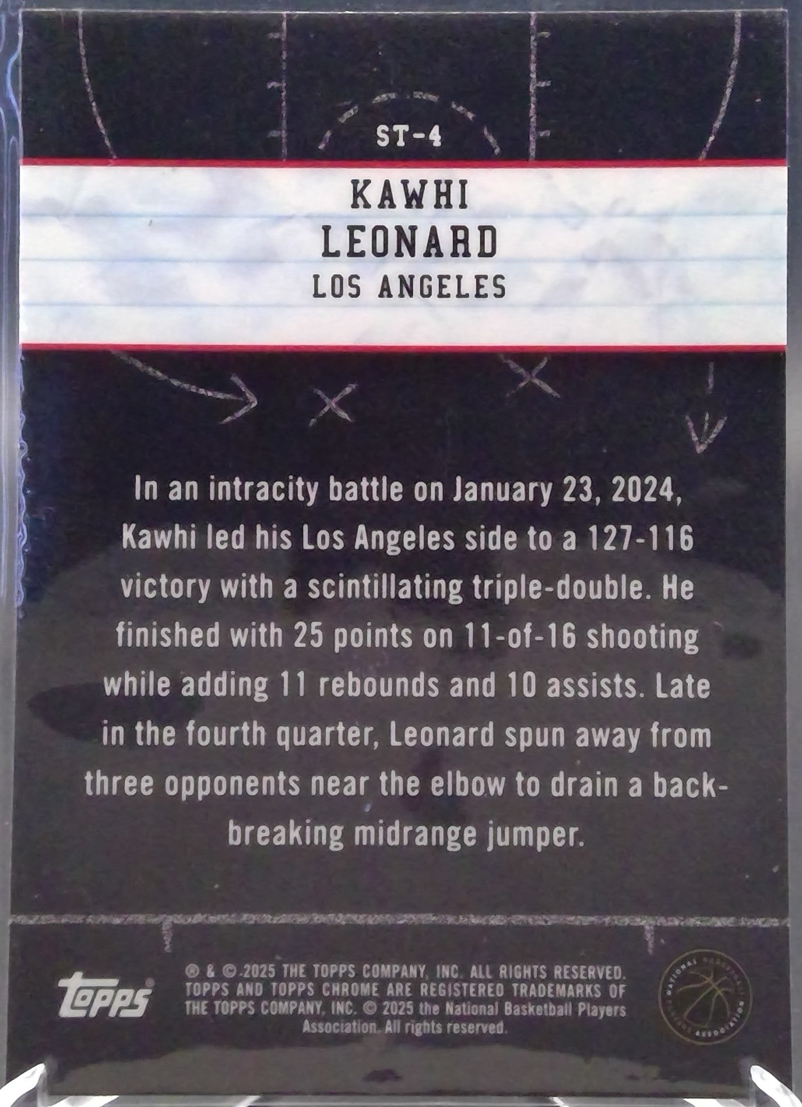 Kawhi Leonard #ST-4