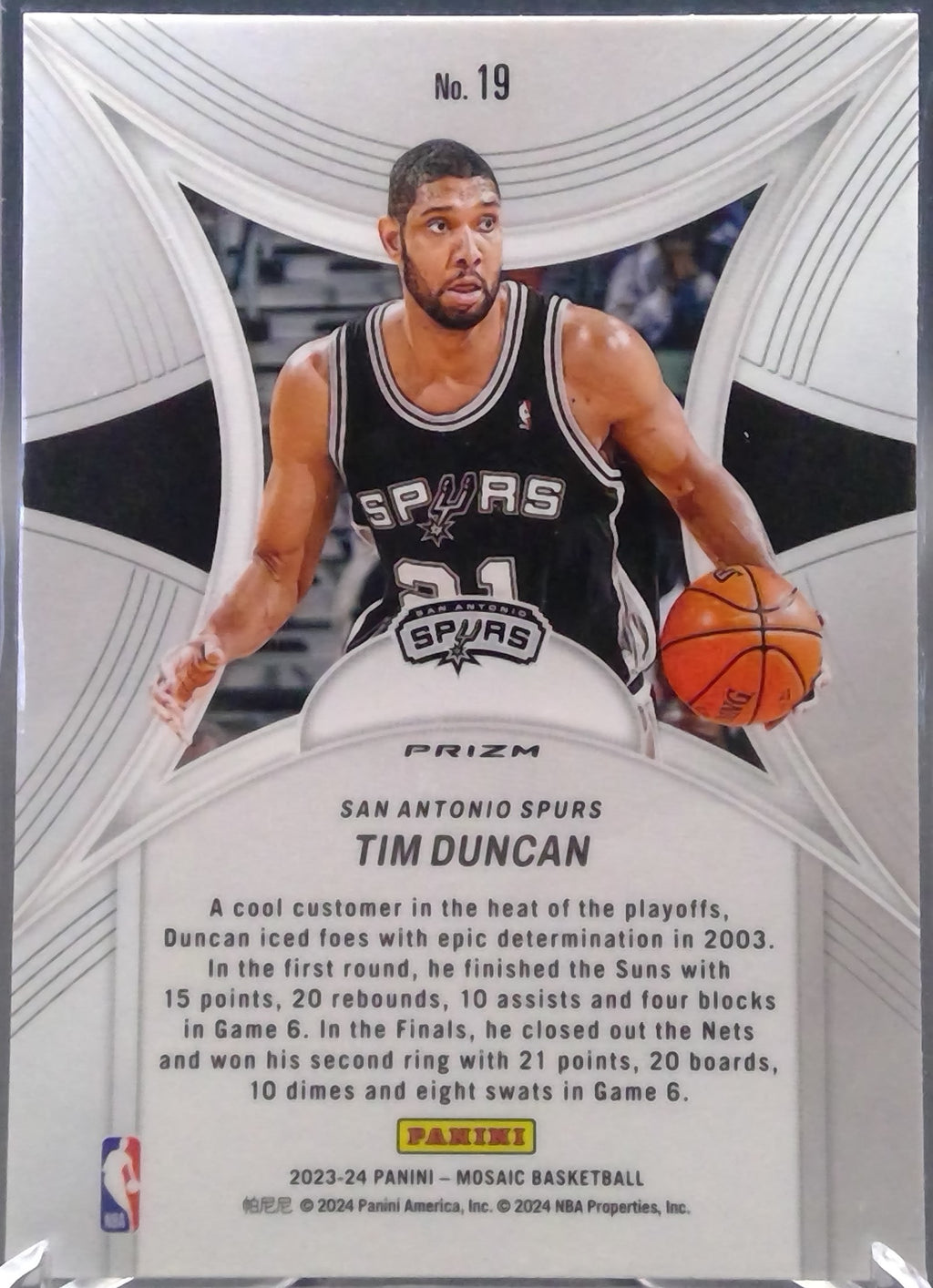 Tim Duncan #19