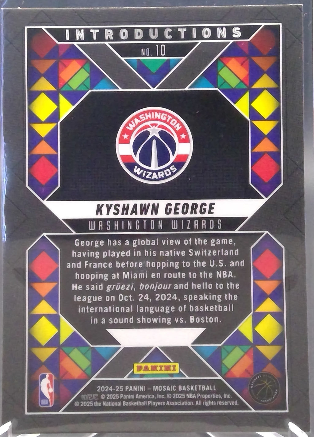 Kyshawn George #10