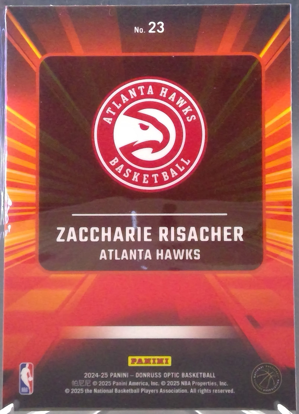 Zaccharie Risacher #23