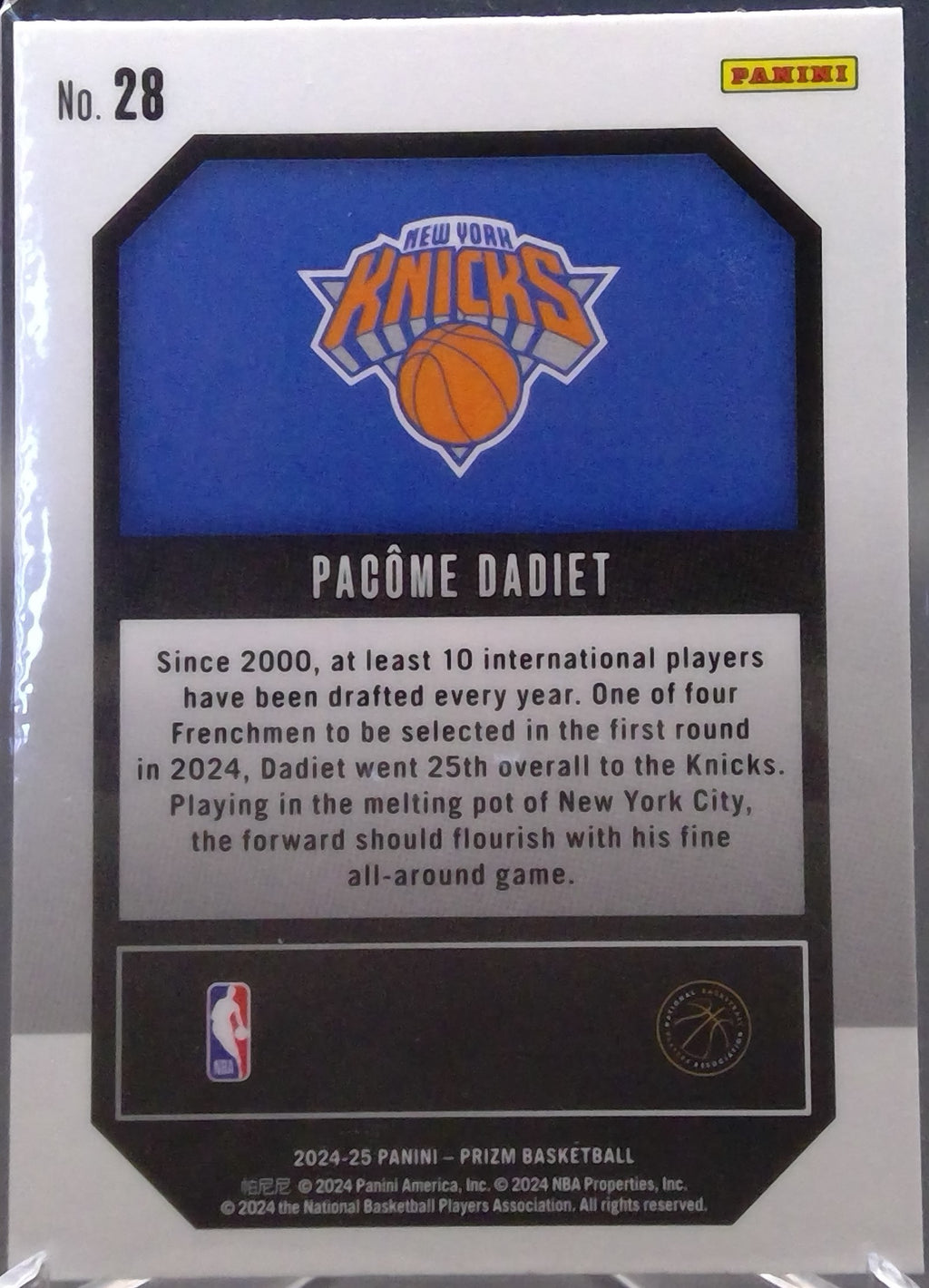 Pacome Dadiet #28