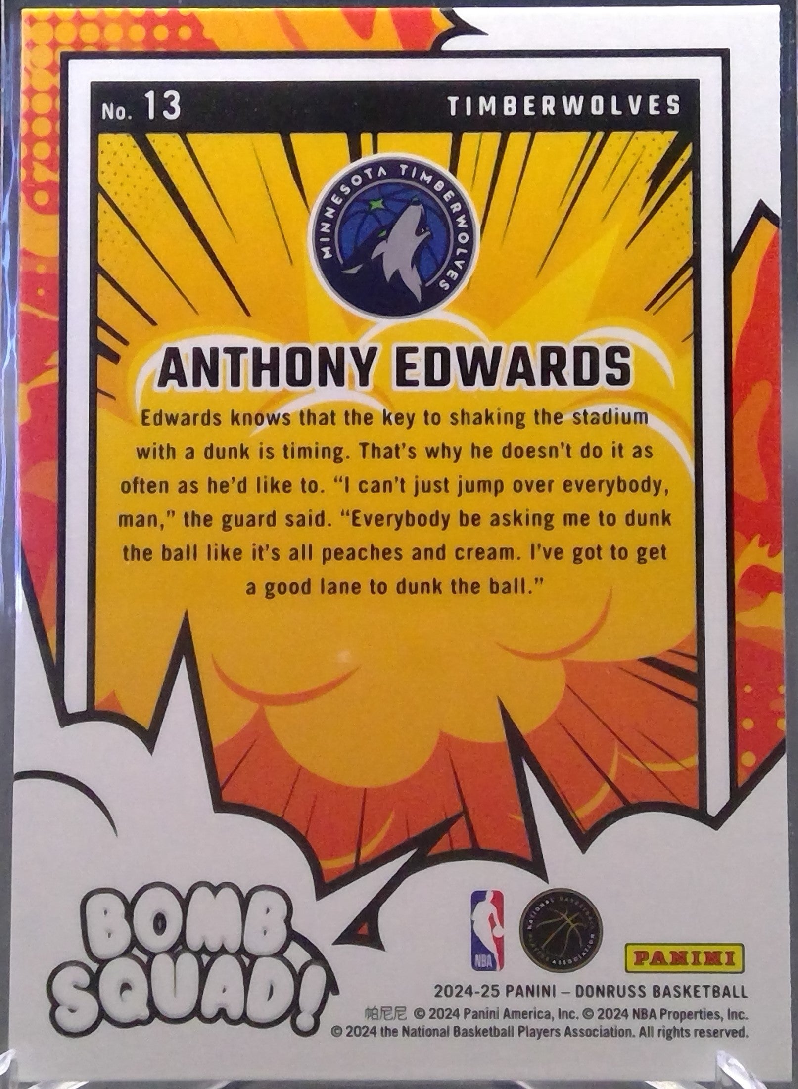 Anthony Edwards #13
