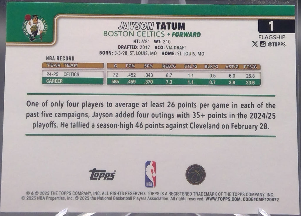 Jayson Tatum #1