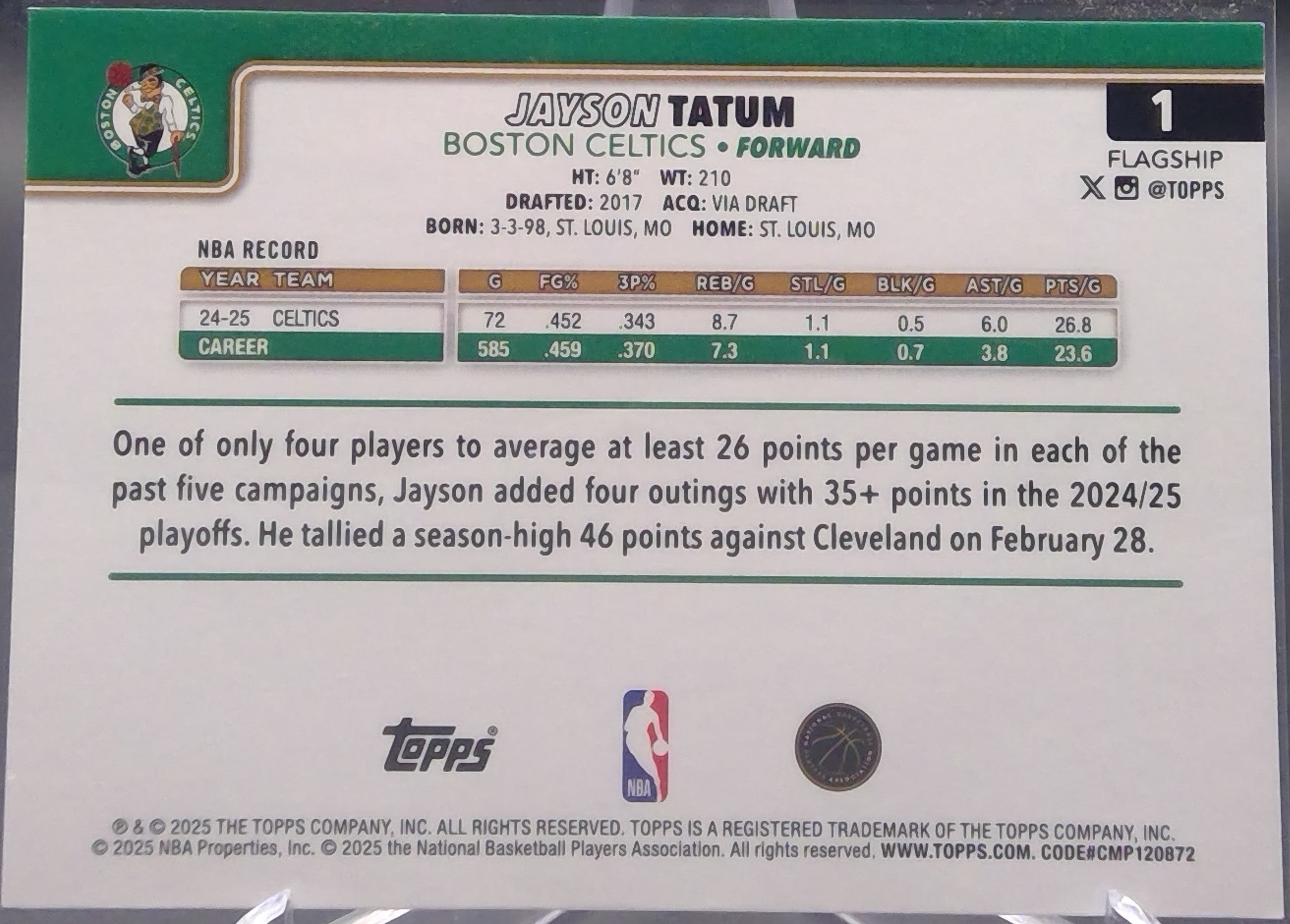 Jayson Tatum #1