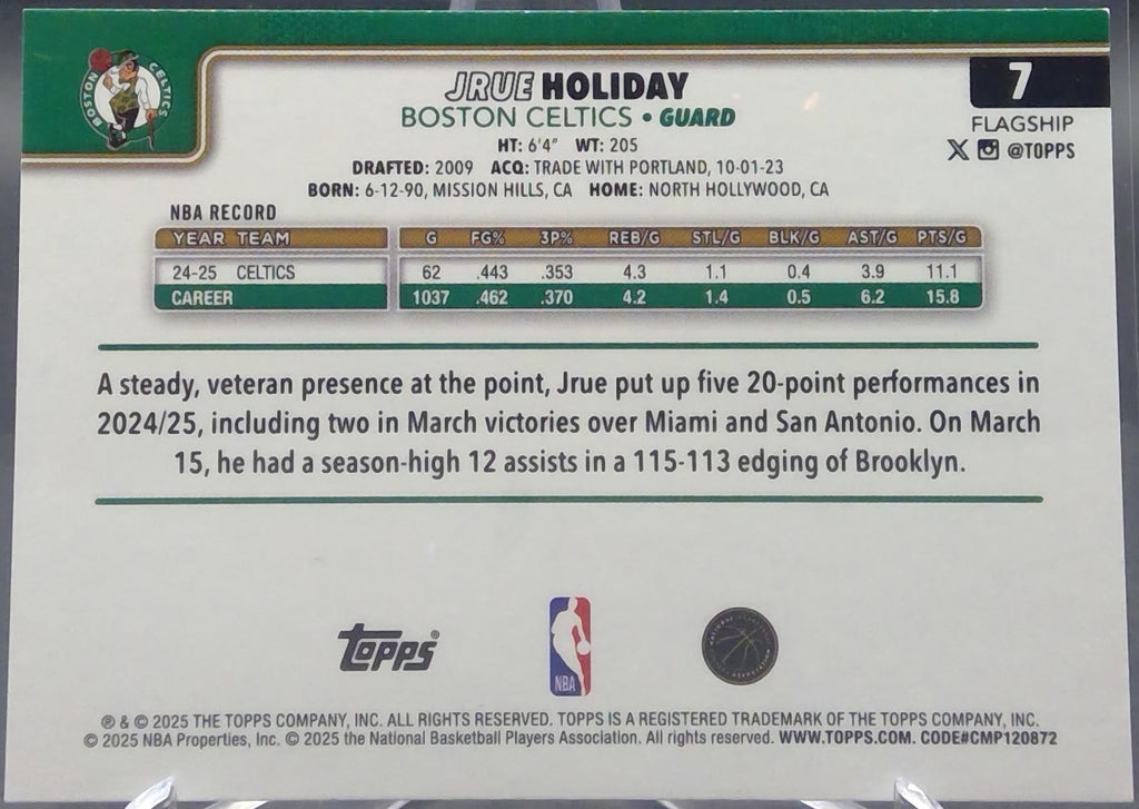 Jrue Holiday #7