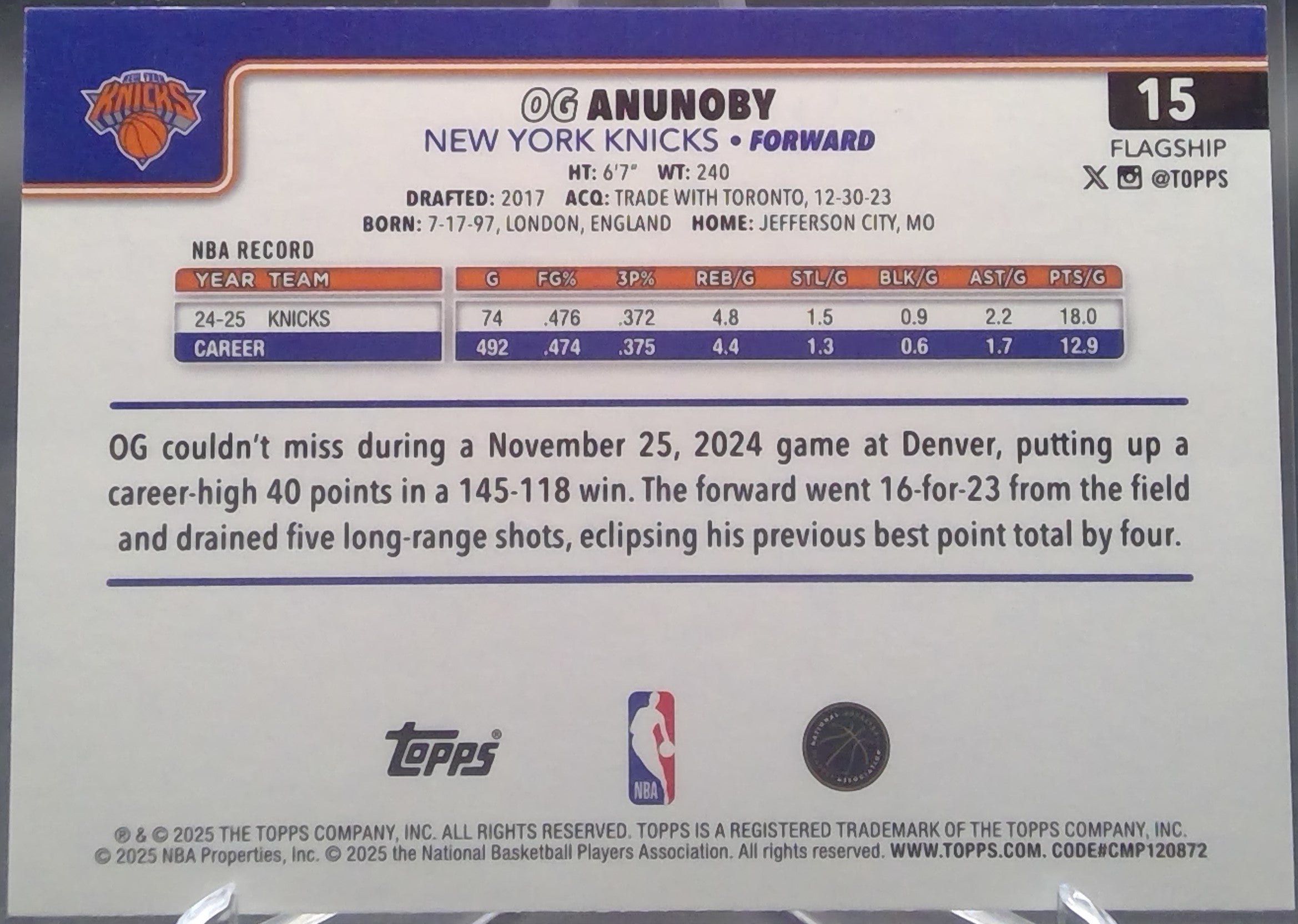 OG Anunoby #15