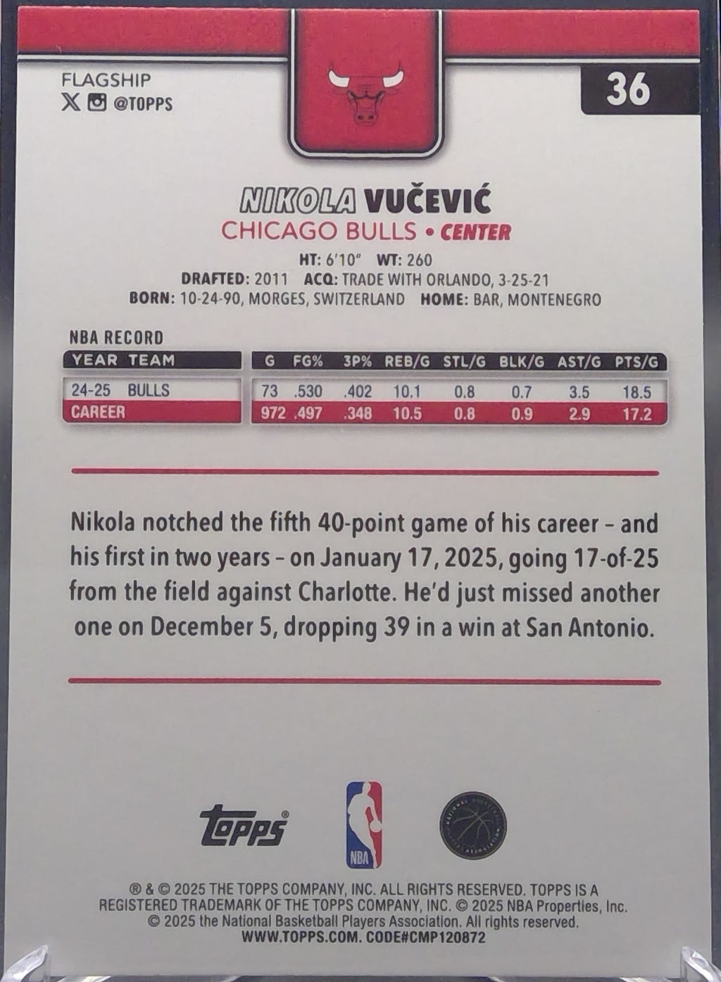 Nikola Vucevic #36