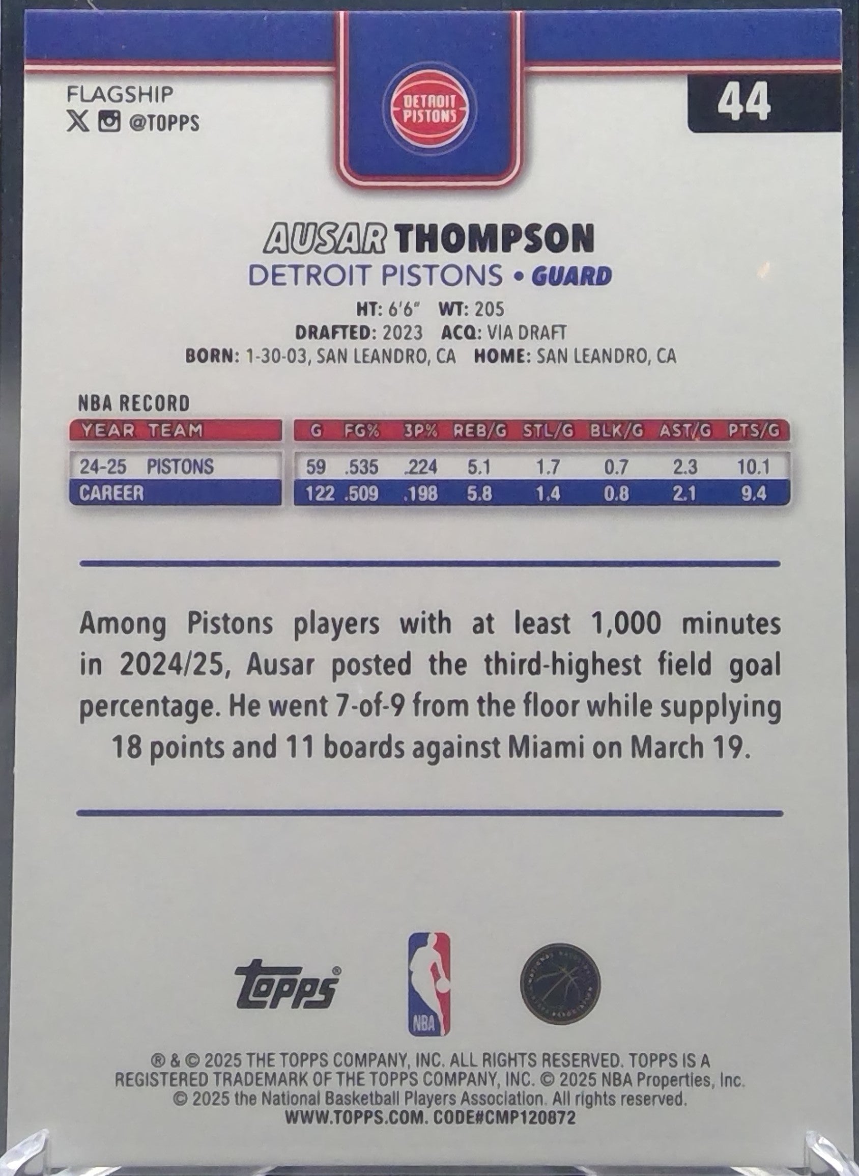 Ausar Thompson #44