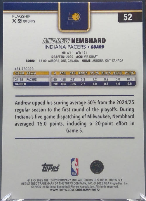 Andrew Nembhard #52