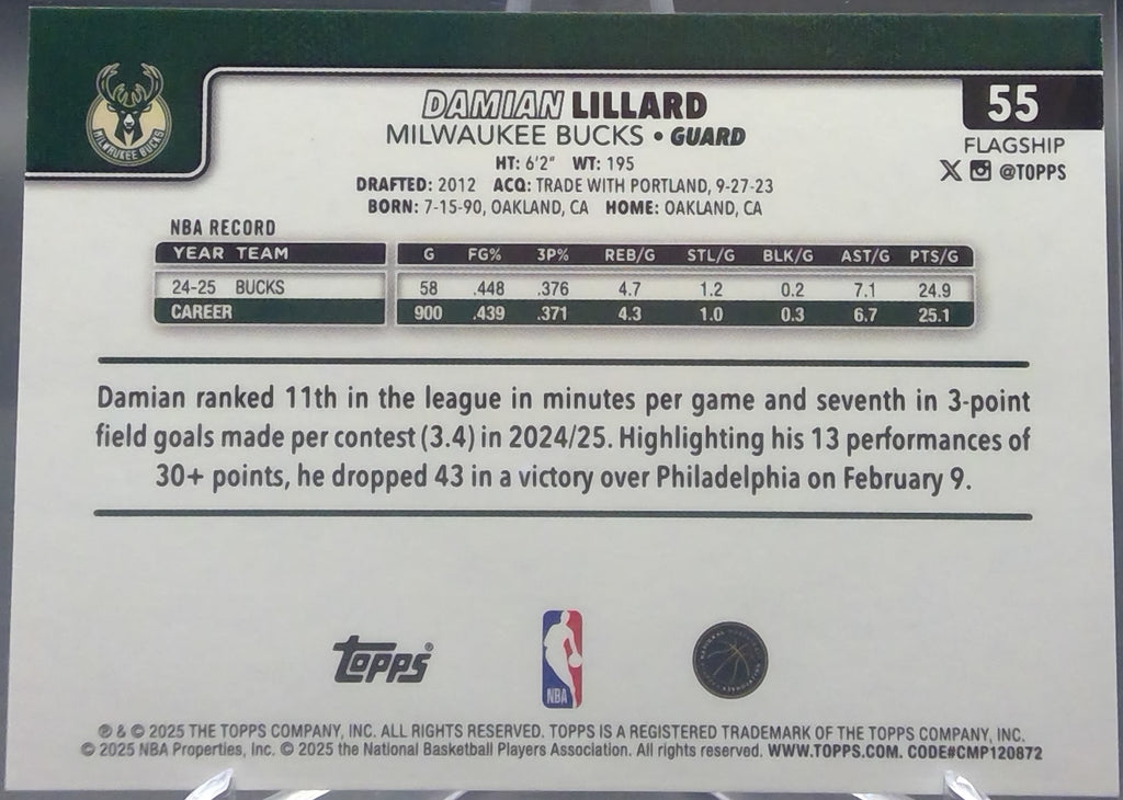 Damian Lillard #55