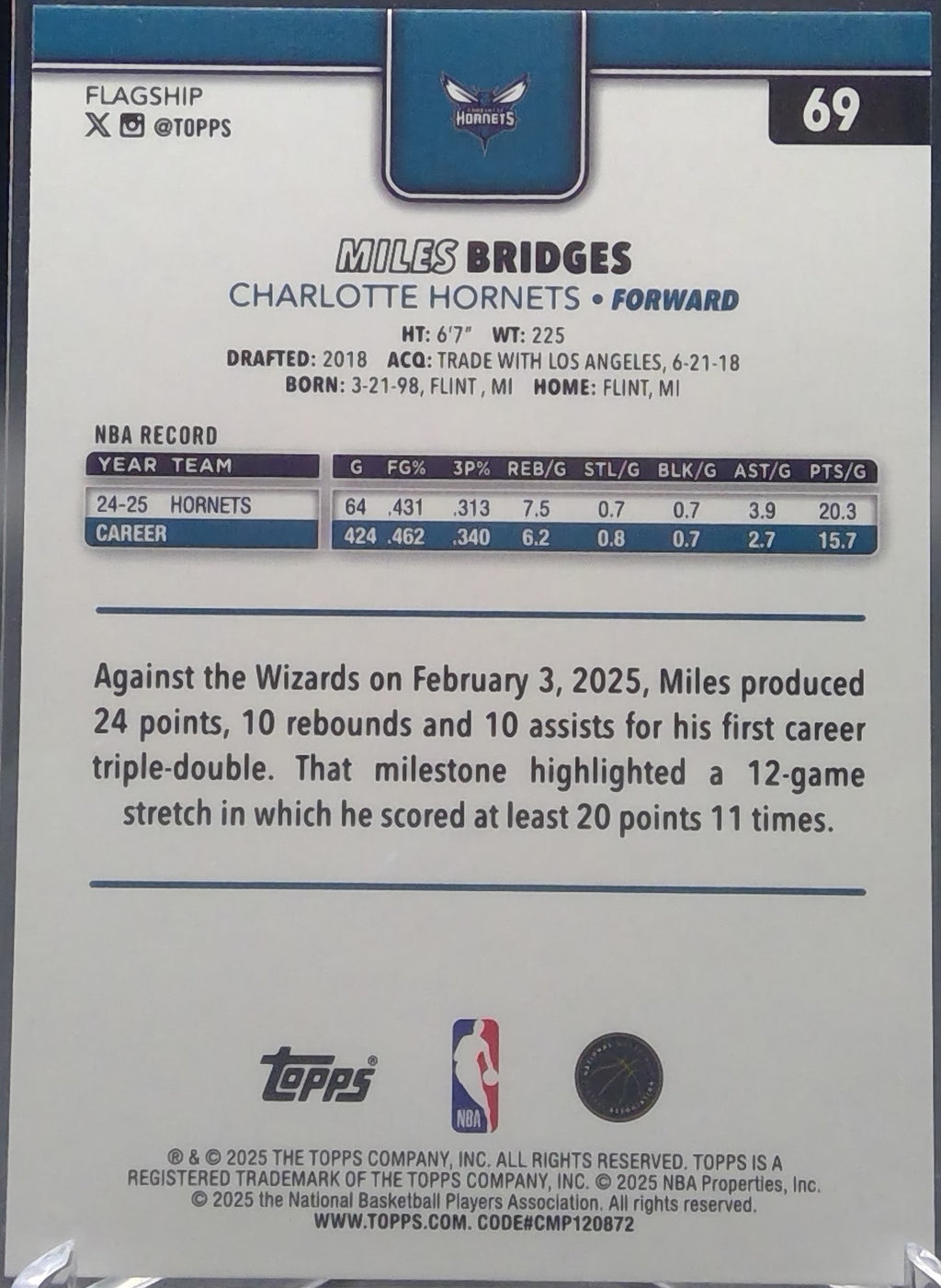 Miles Bridges #69