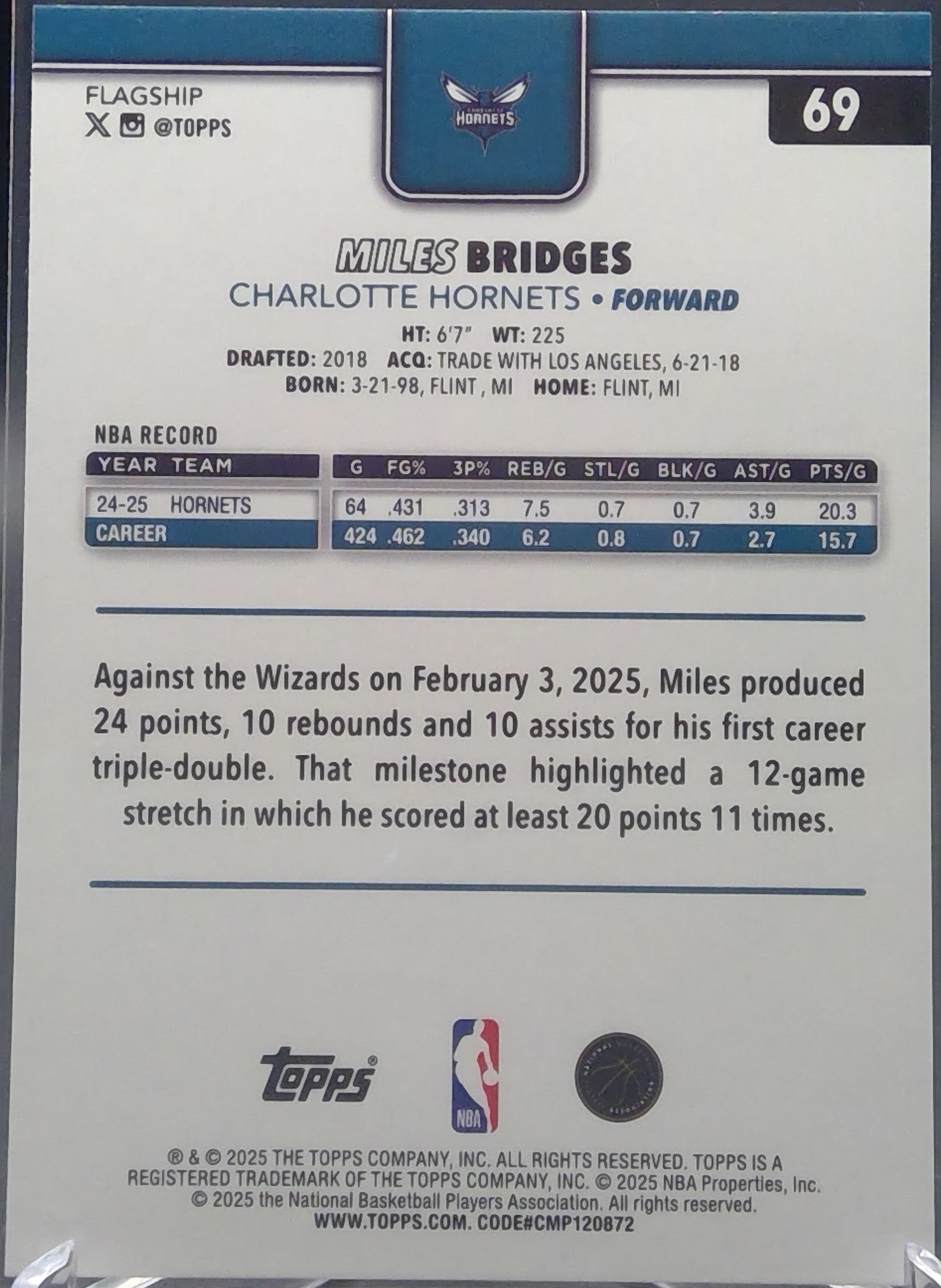 Miles Bridges #69