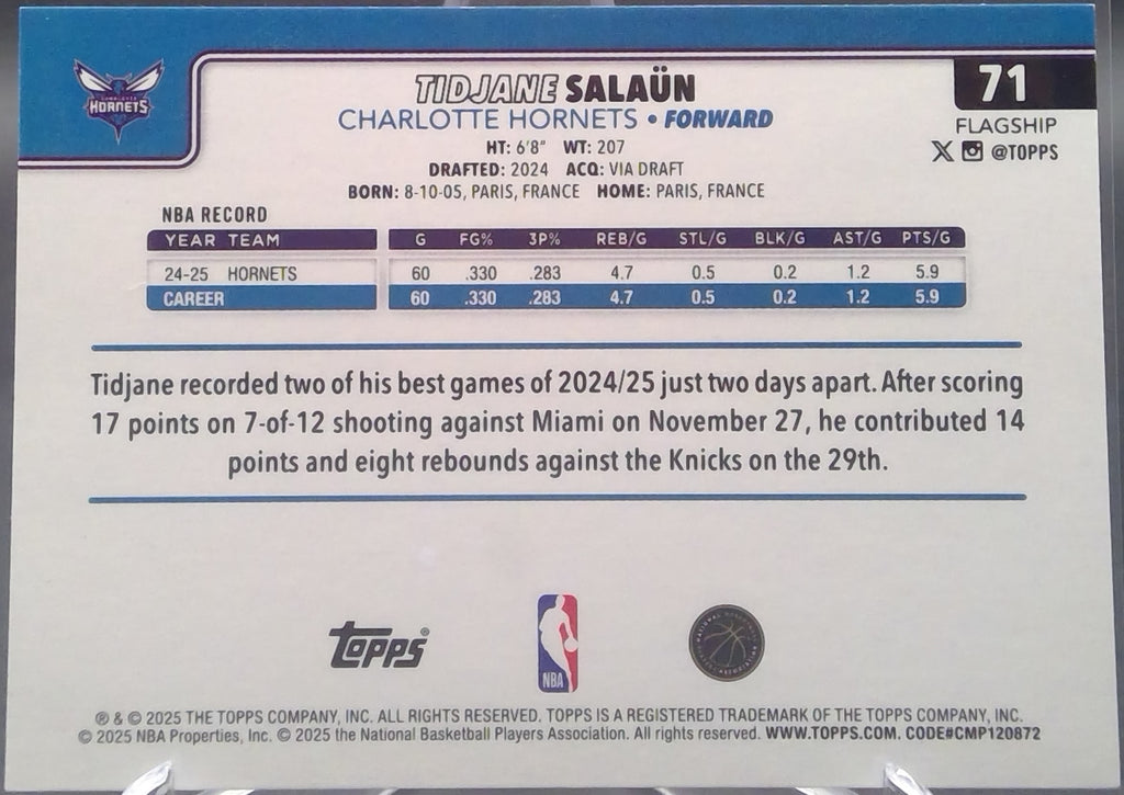 Tidjane Salaun #71