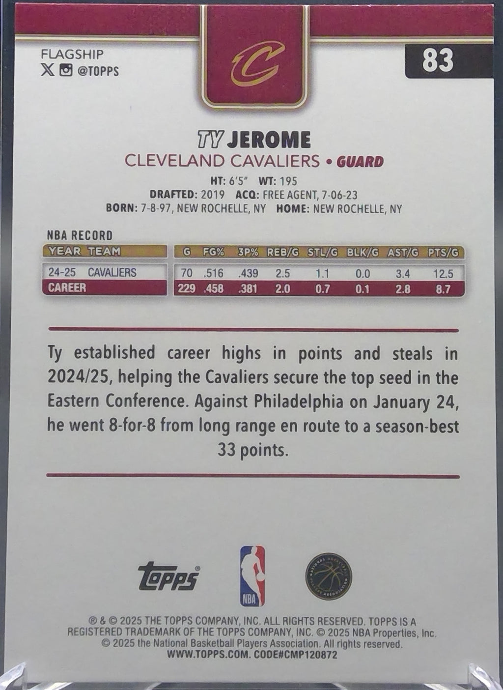 Ty Jerome #83