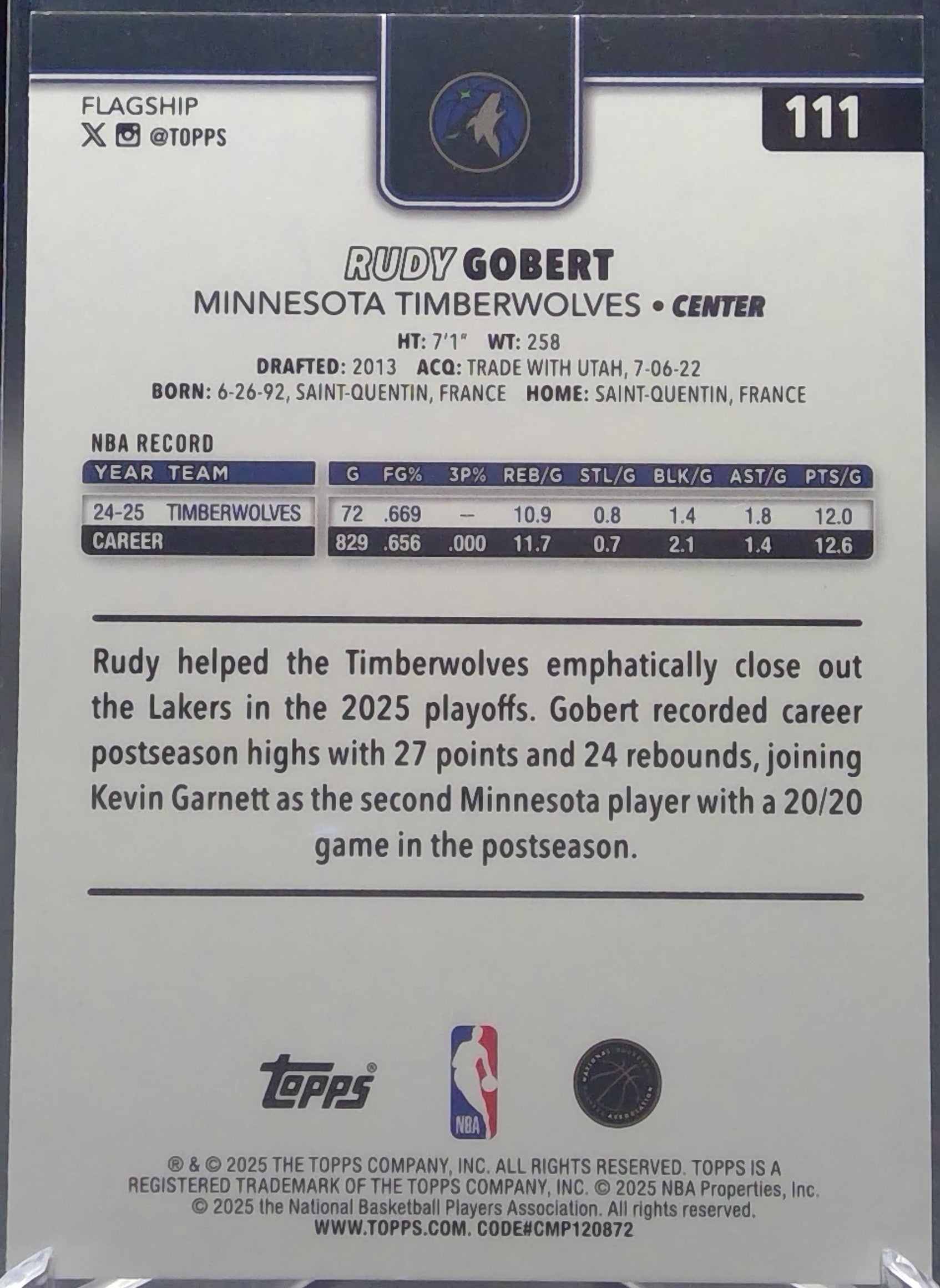 Rudy Gobert #111
