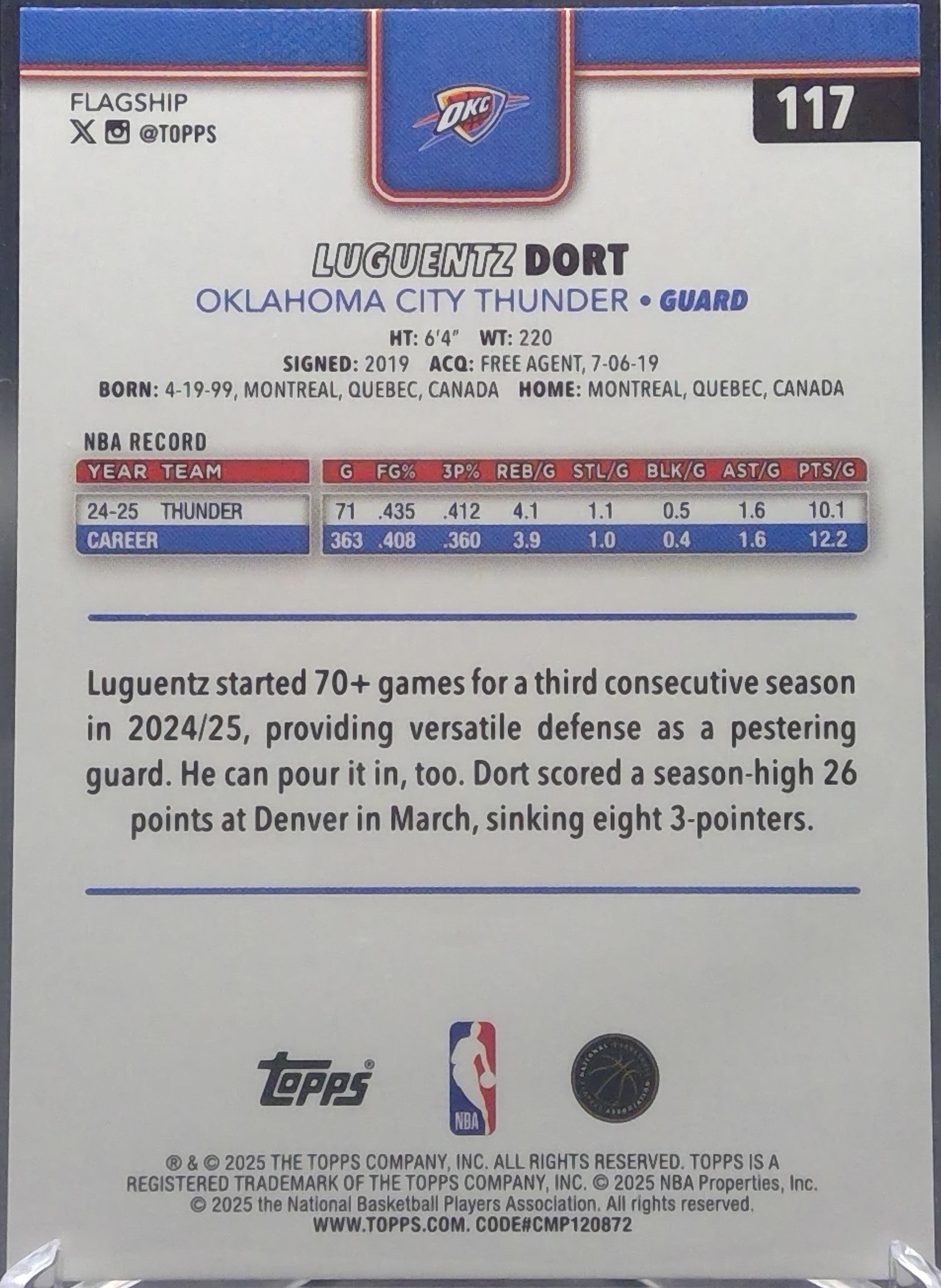 Luguentz Dort #117