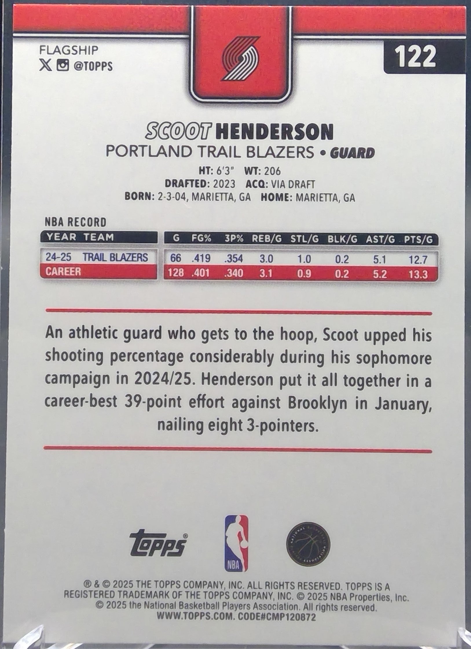 Scoot Henderson #122