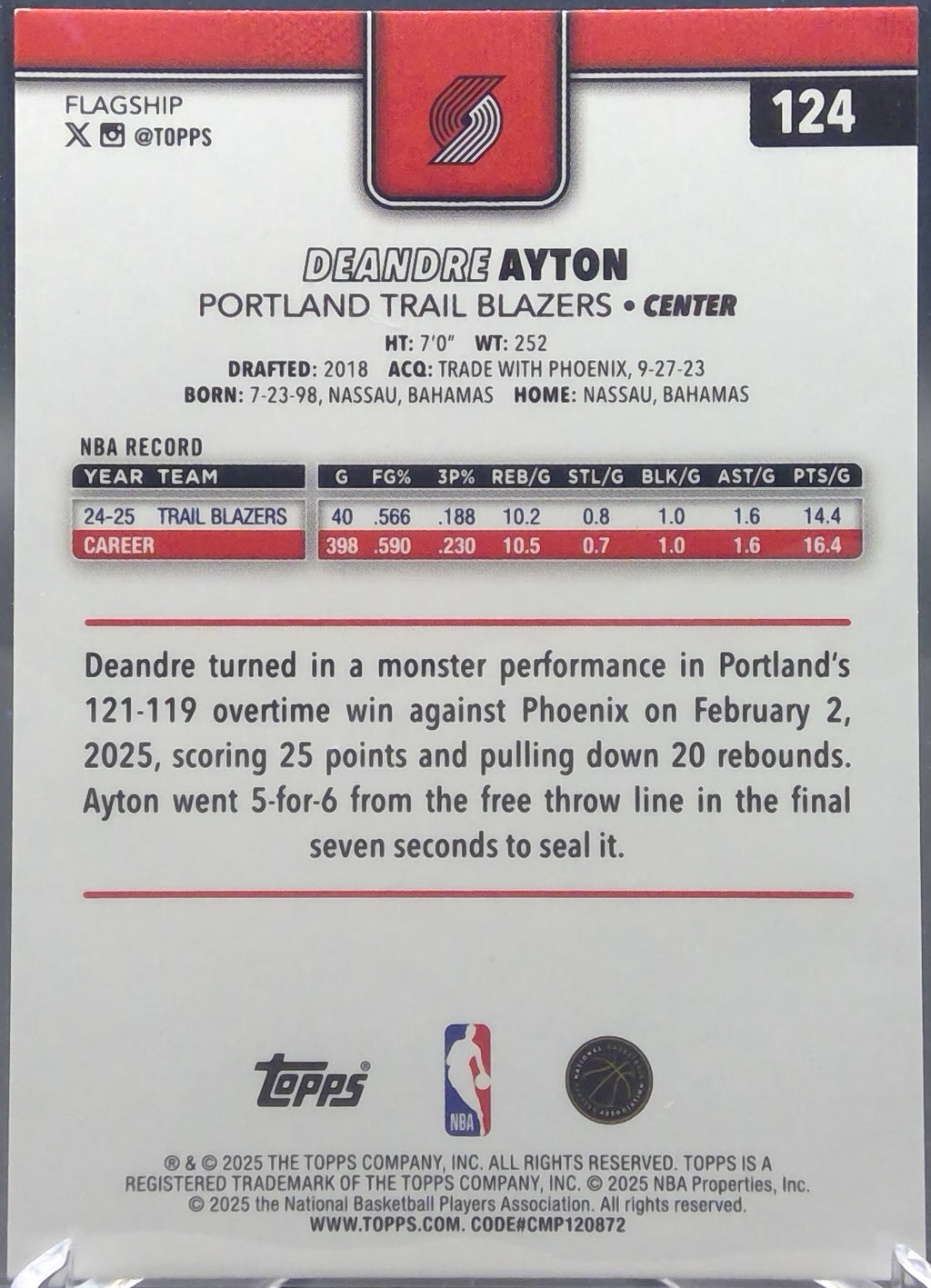 Deandre Ayton #124