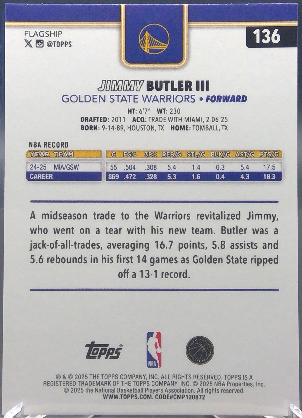 Jimmy Butler III #136