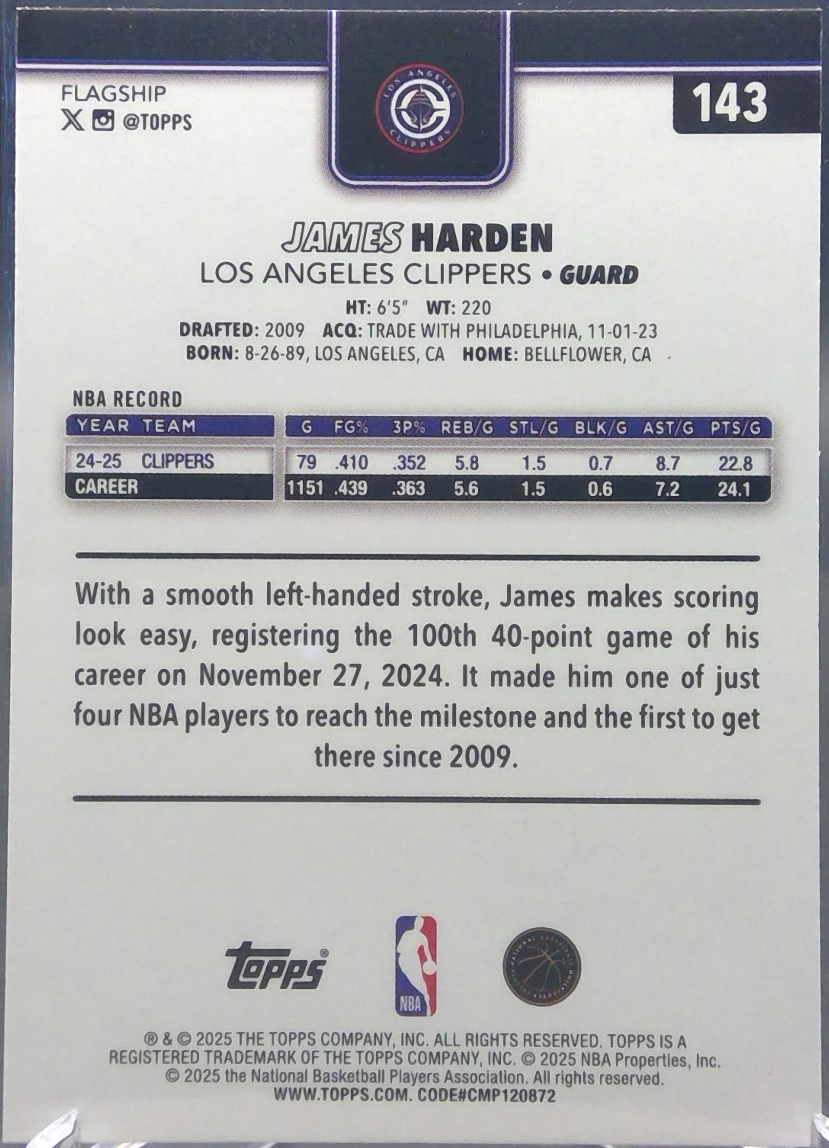 James Harden #143