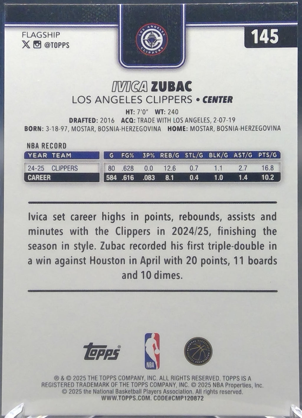 Ivica Zubac #145