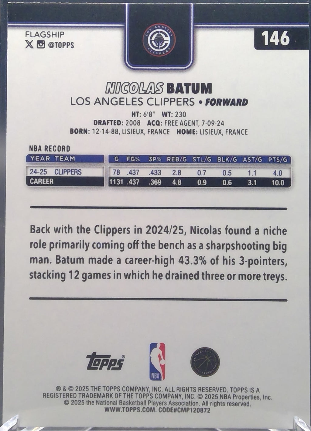 Nicolas Batum #146
